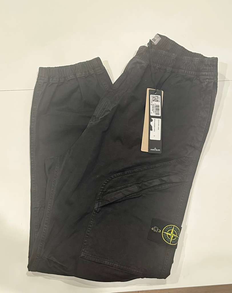 Stone Island Stone Island Stretch Cotton Sweatpants Size US 31 - 3 Thumbnail