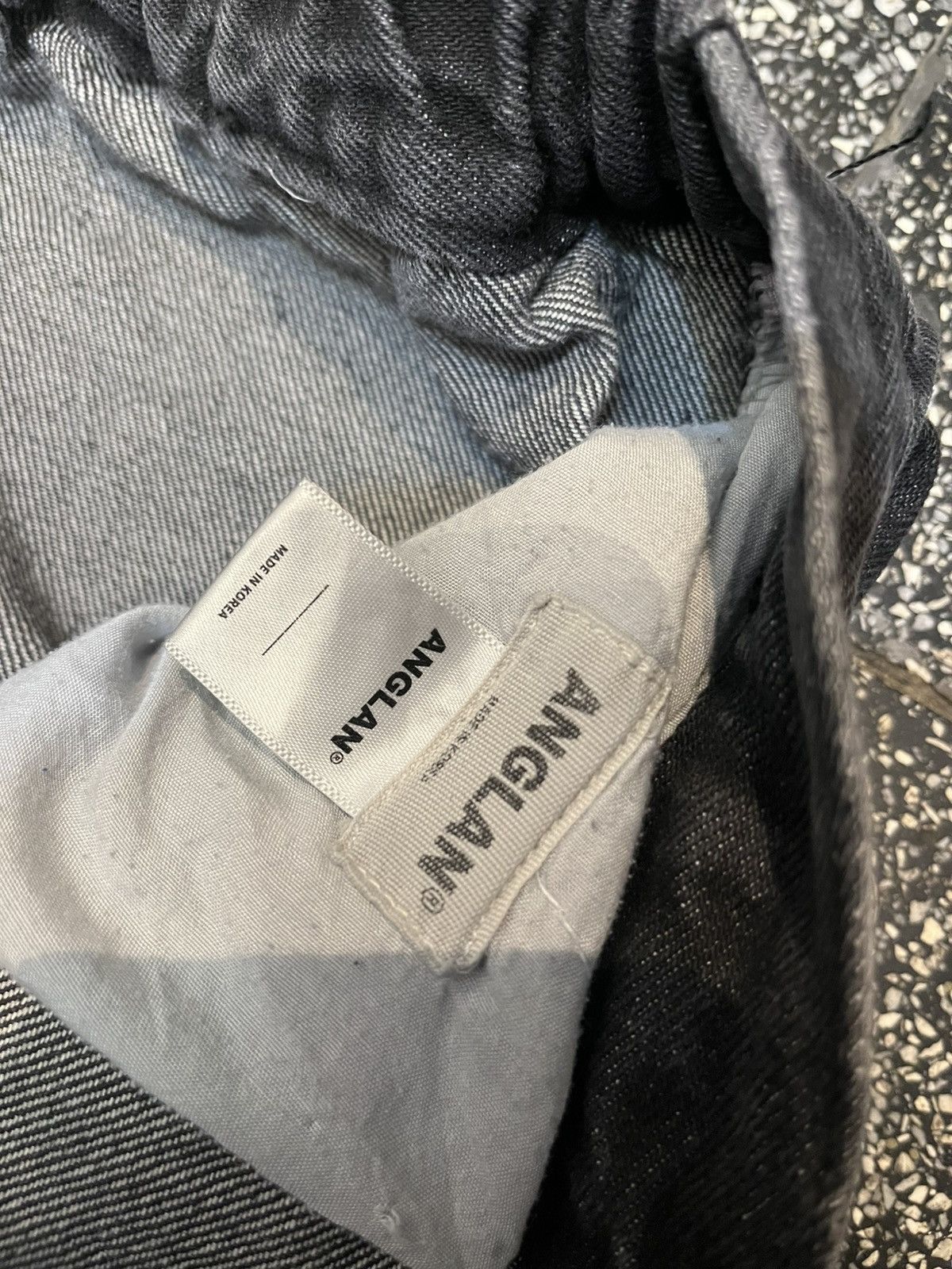 Japanese Brand ANGLAN, WIDE BALLOON PANTS PINTUCK DENIM! Size US 34 / EU 50 - 5 Thumbnail