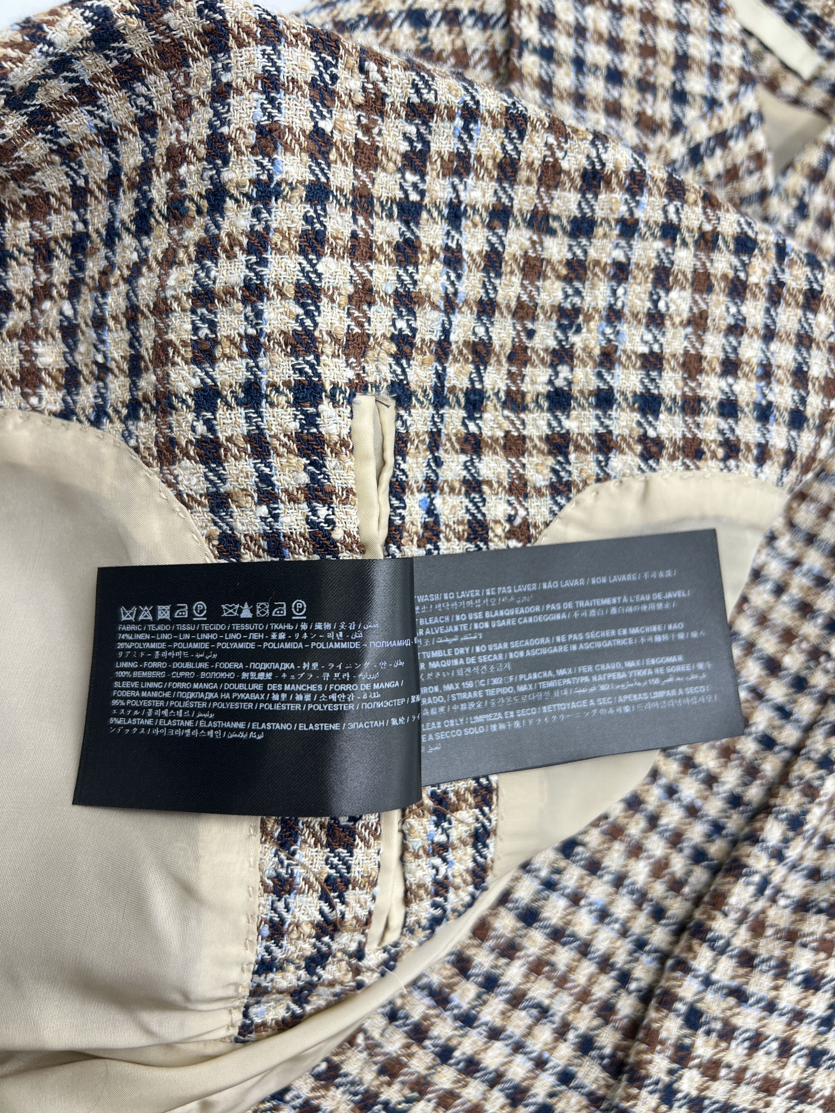 Other 2 Button Linen Wool Blazer Size XS (EU:34R; UK:8;US:6) Size XS / US 0-2 / IT 36-38 - 10 Thumbnail
