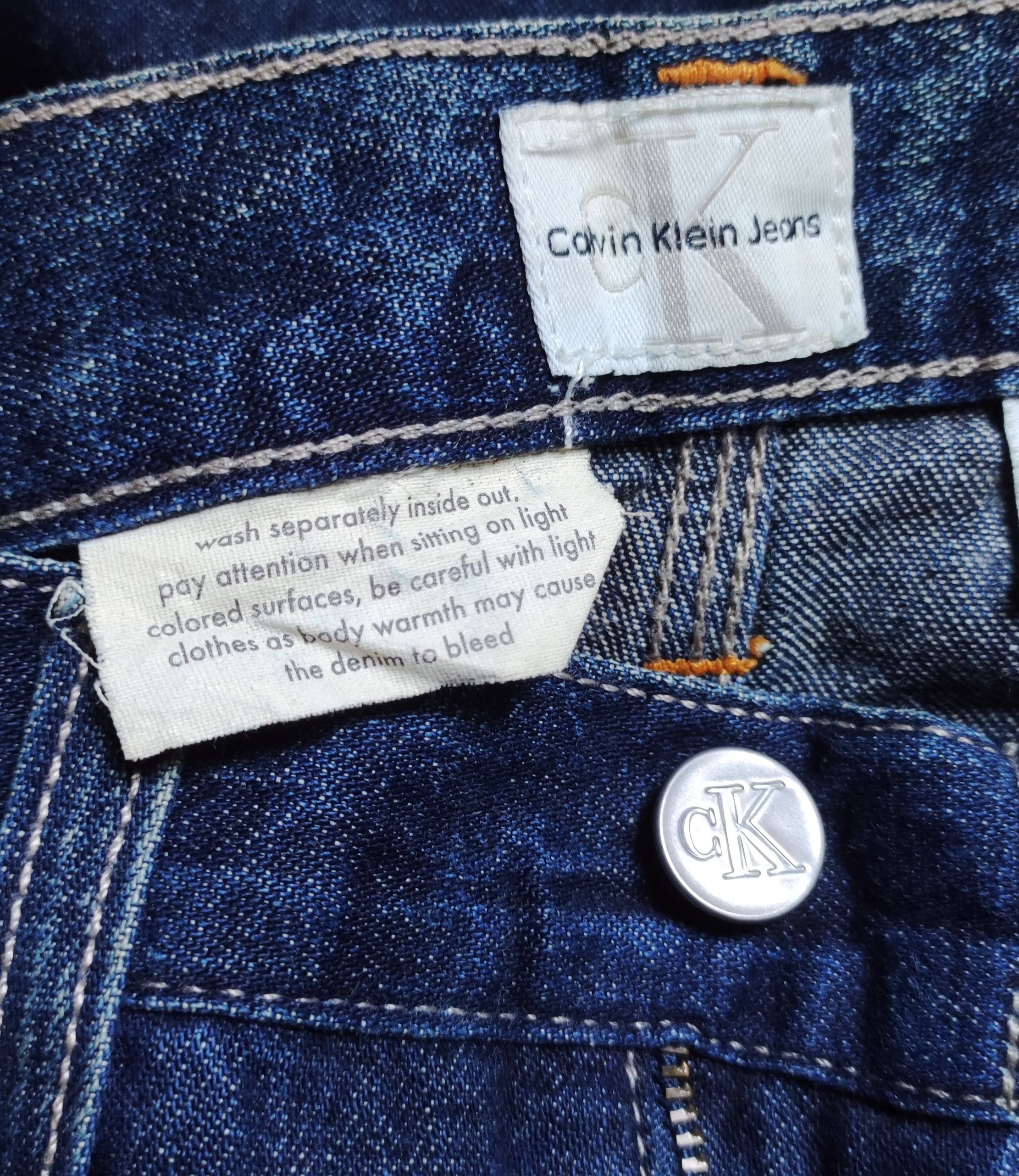 Vintage Calvin Klein CKJ Denim Carpenter Workwear Jeans