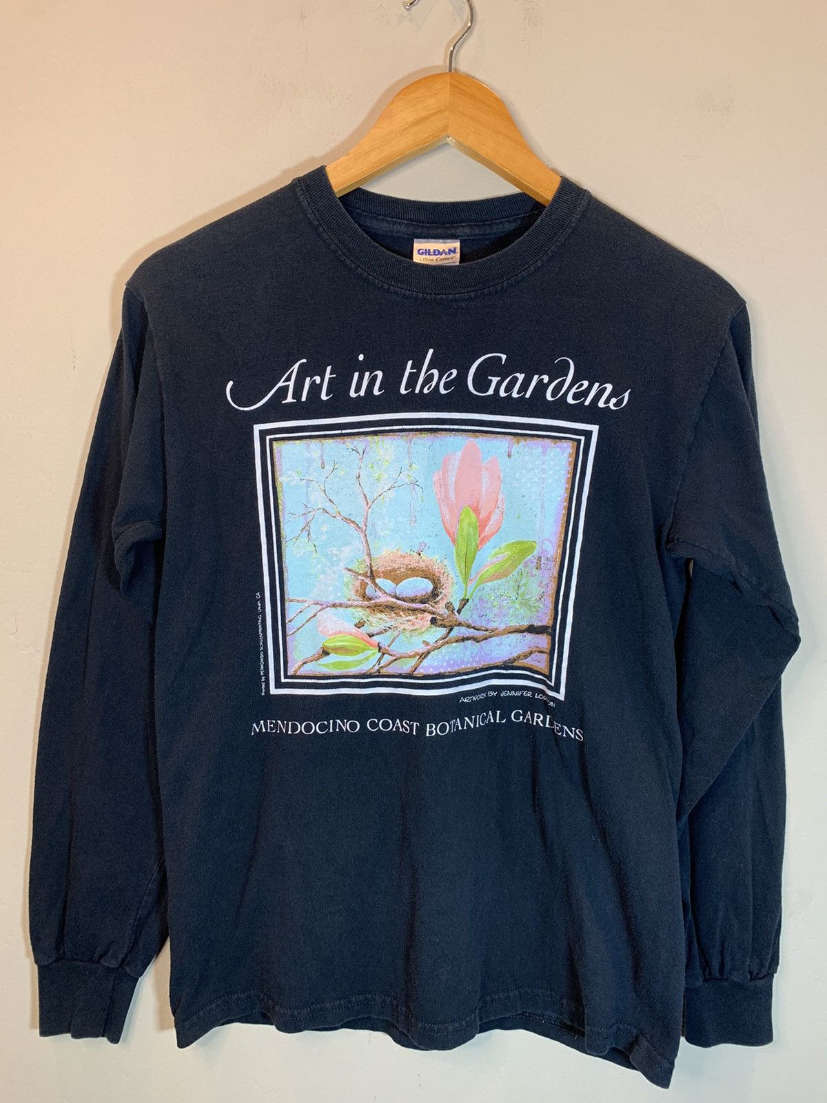 Vintage *RARE* Vintage Art In The Gardens Mendocino Botanical Shirt Size US S / EU 44-46 / 1 - 1 Thumbnail