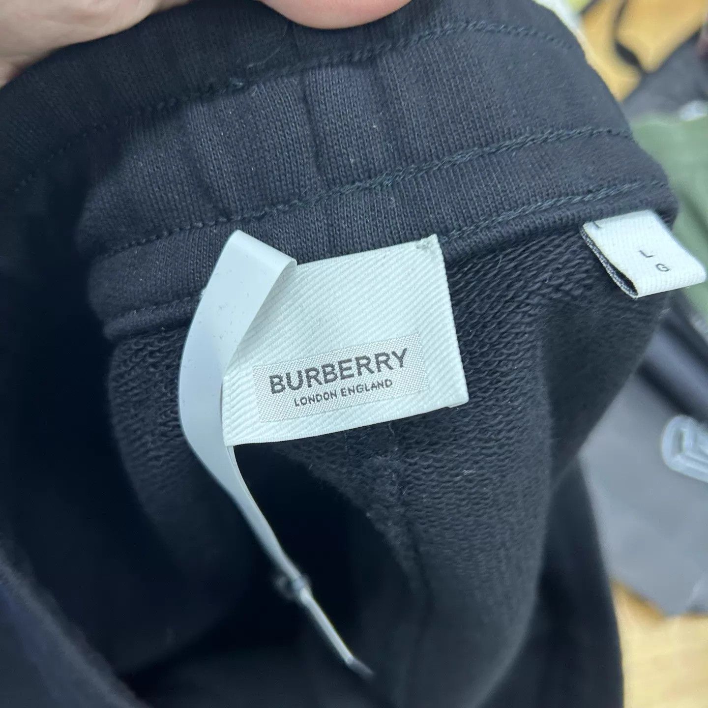 Burberry Burberry 99 New Men's Utility Shorts Black L Size US 34 / EU 50 - 3 Thumbnail