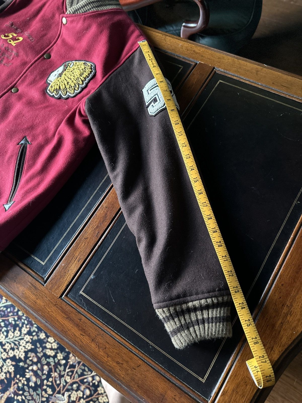 Other Drug Store’s Varsity Jacket Red Burgundy Size US L / EU 52-54 / 3 - 7 Thumbnail