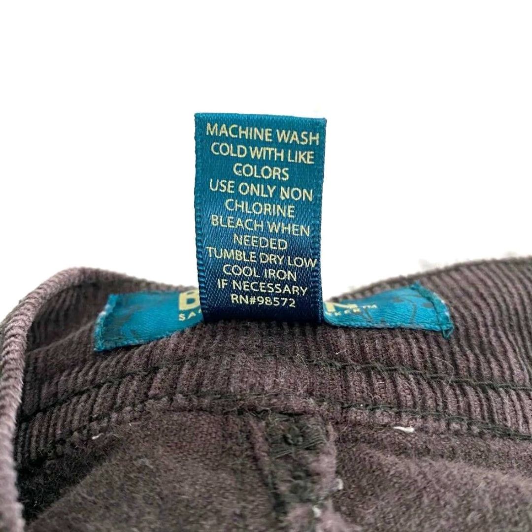 Parker Bitten Womens Straight Leg Brown Corduroy Stretch Jeans Size 8 Extra Large XL Size 30" / US 8 / IT 44 - 4 Thumbnail