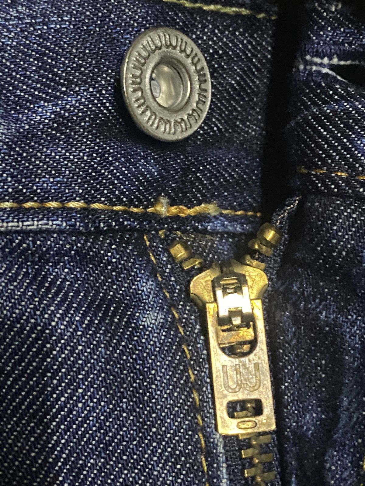 Undercover Vintage Japanese Brand Uniqlo S-002 Distressed Loose Jeans Size US 33 - 8 Thumbnail