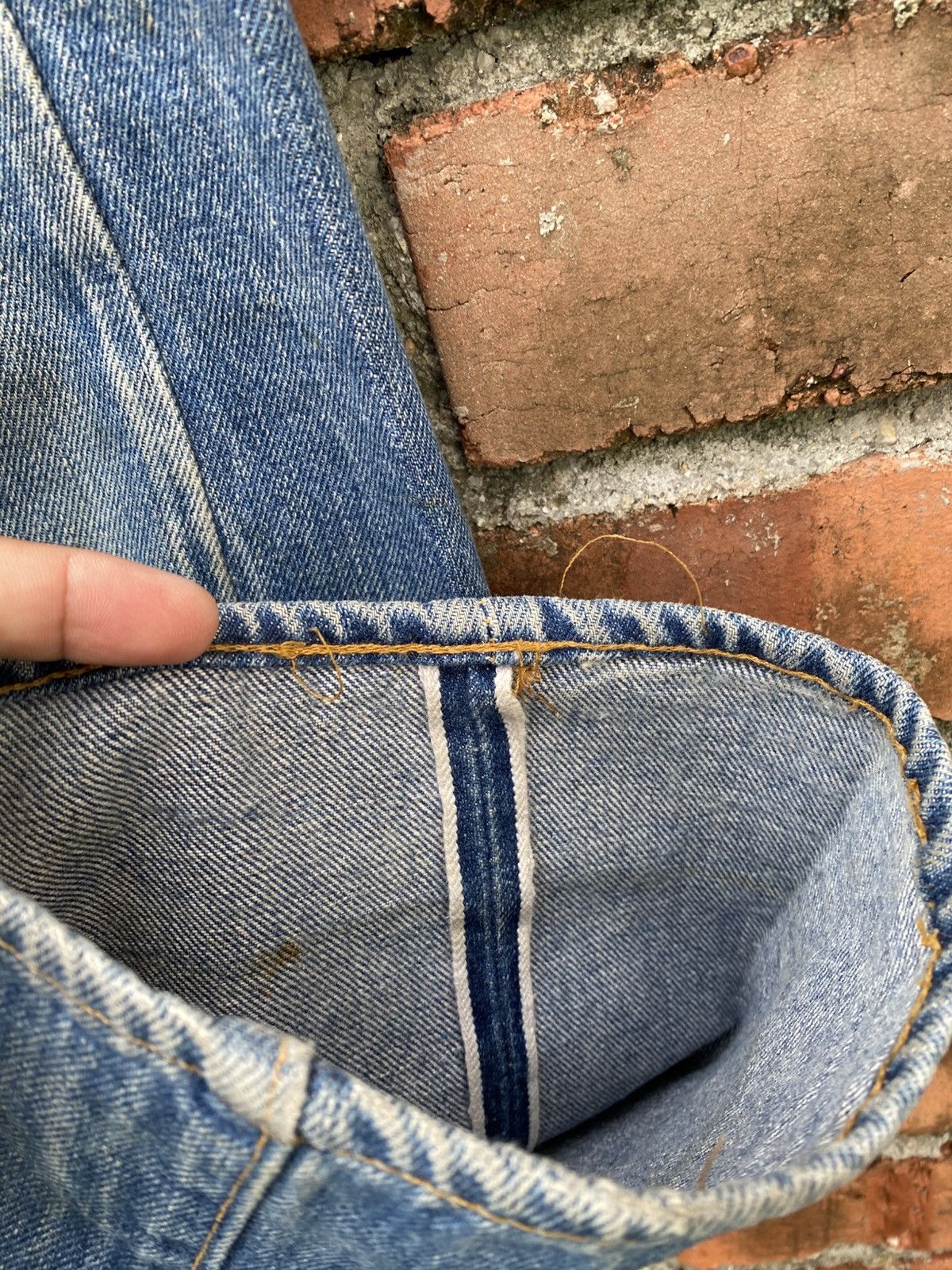 Levi's Vintage Clothing W30x31 Vintage levi's 501 redline 70s single stich USA Size US 30 / EU 46 - 5 Thumbnail