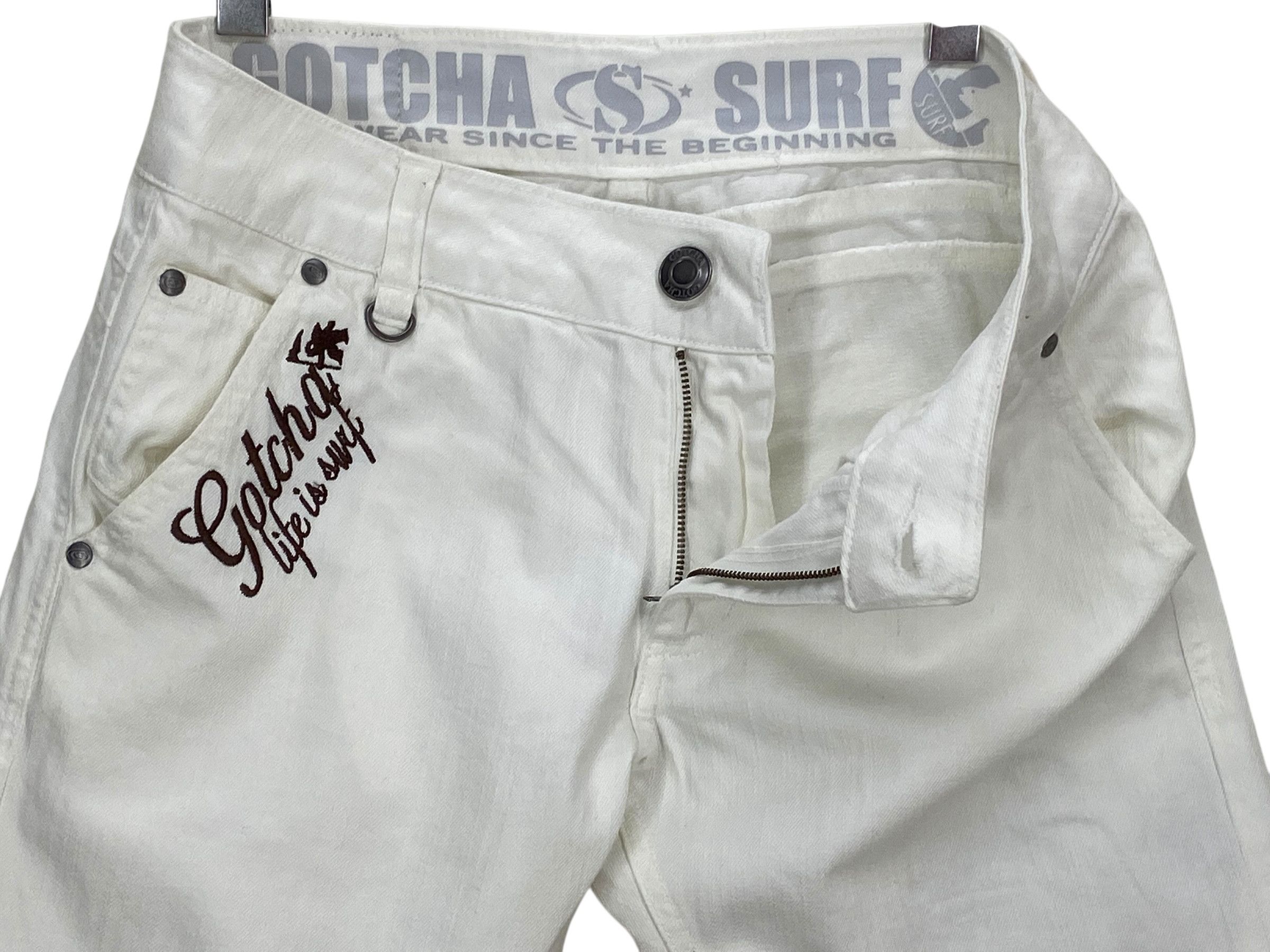Japanese Brand Gotcha Surf Pants Embroided Mens Pants Size US 30 / EU 46 - 8 Thumbnail