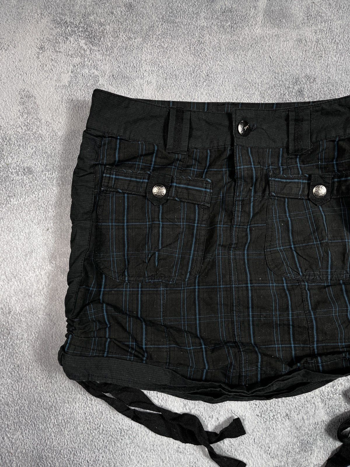Other Vintage Y2K style check mini skirt streetwear style size S Size 28" / US 6 / IT 42 - 2 Thumbnail
