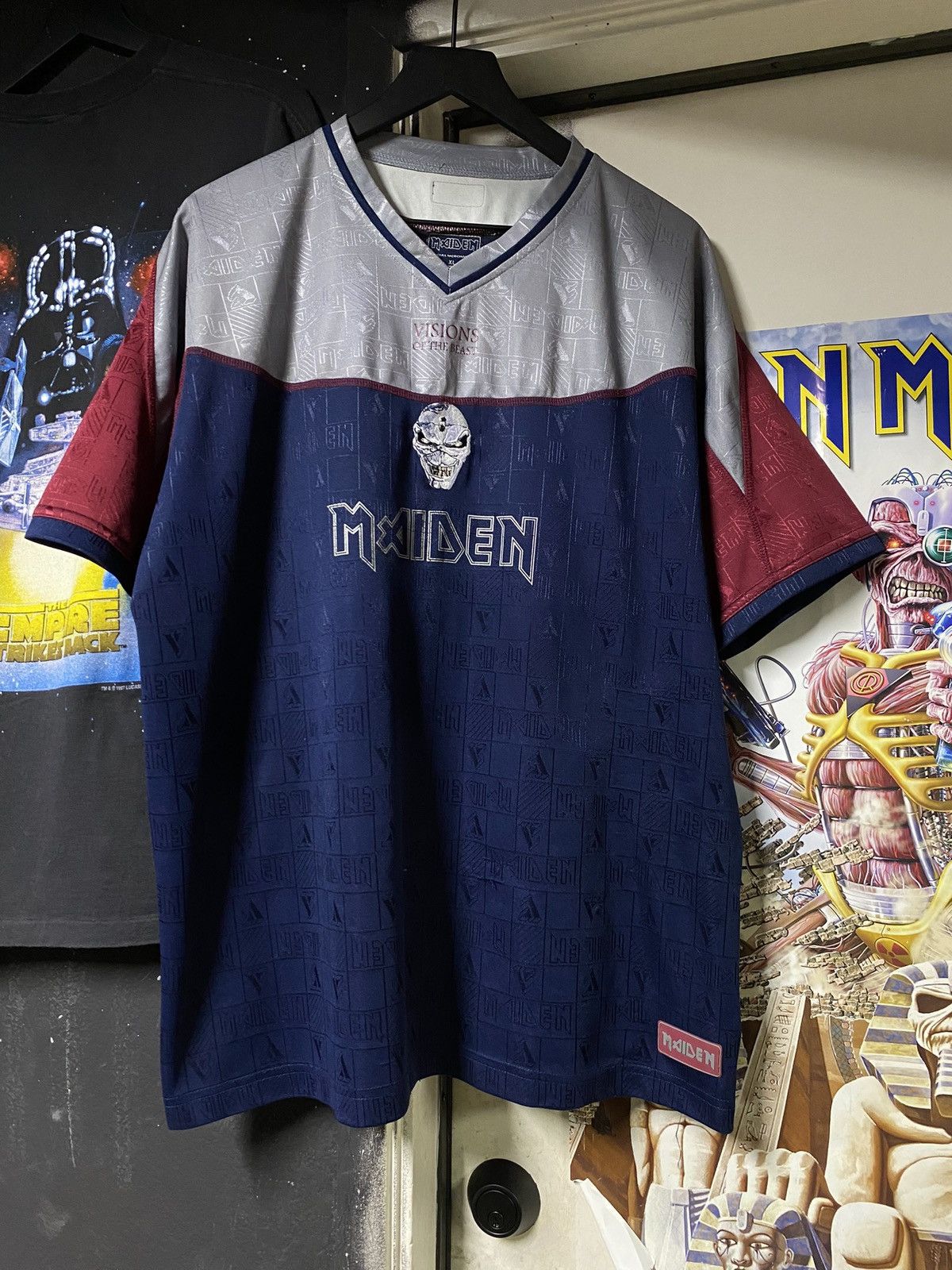 Band Tees Vintage 90’s Iron Maiden Rare Men’s Jersey Large Size US L / EU 52-54 / 3 - 1 Thumbnail