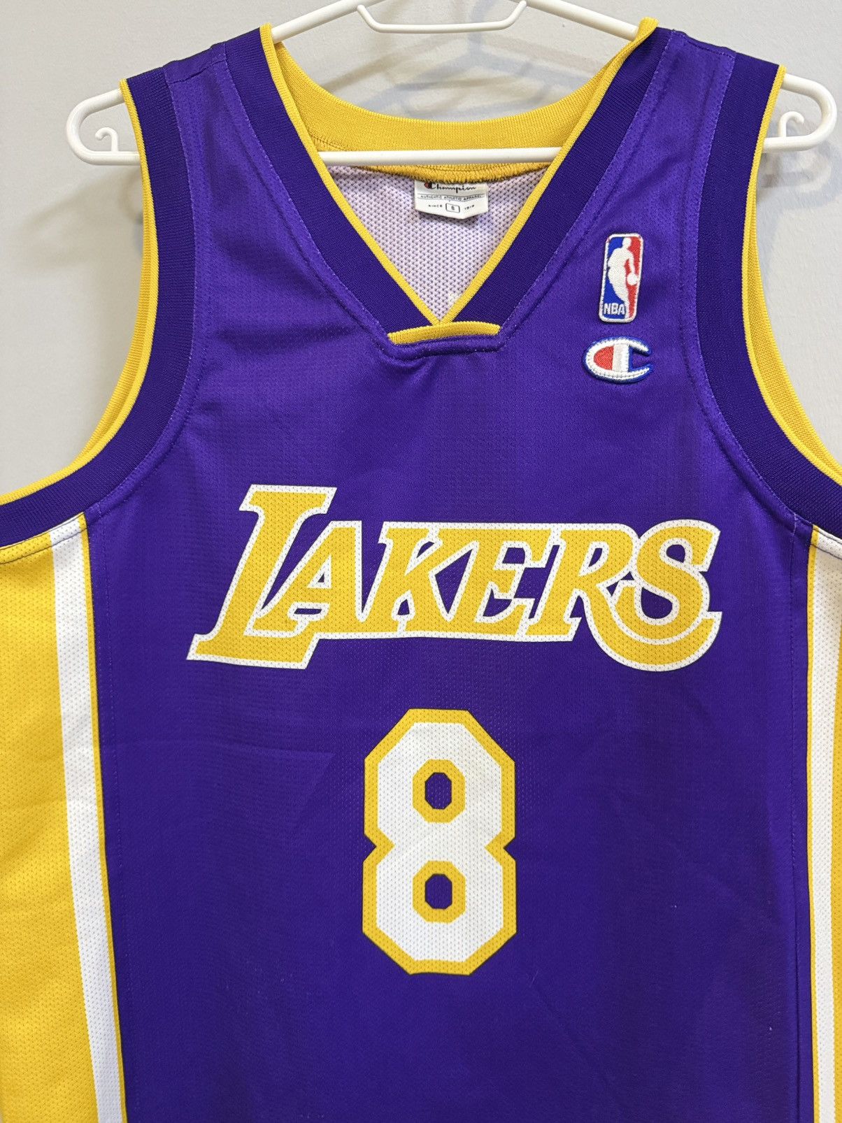 Champion × NBA × Vintage Vintage Kobe Bryant Los Angeles Lakers Rookie Jersey 8 Size US S / EU 44-46 / 1 - 4 Thumbnail