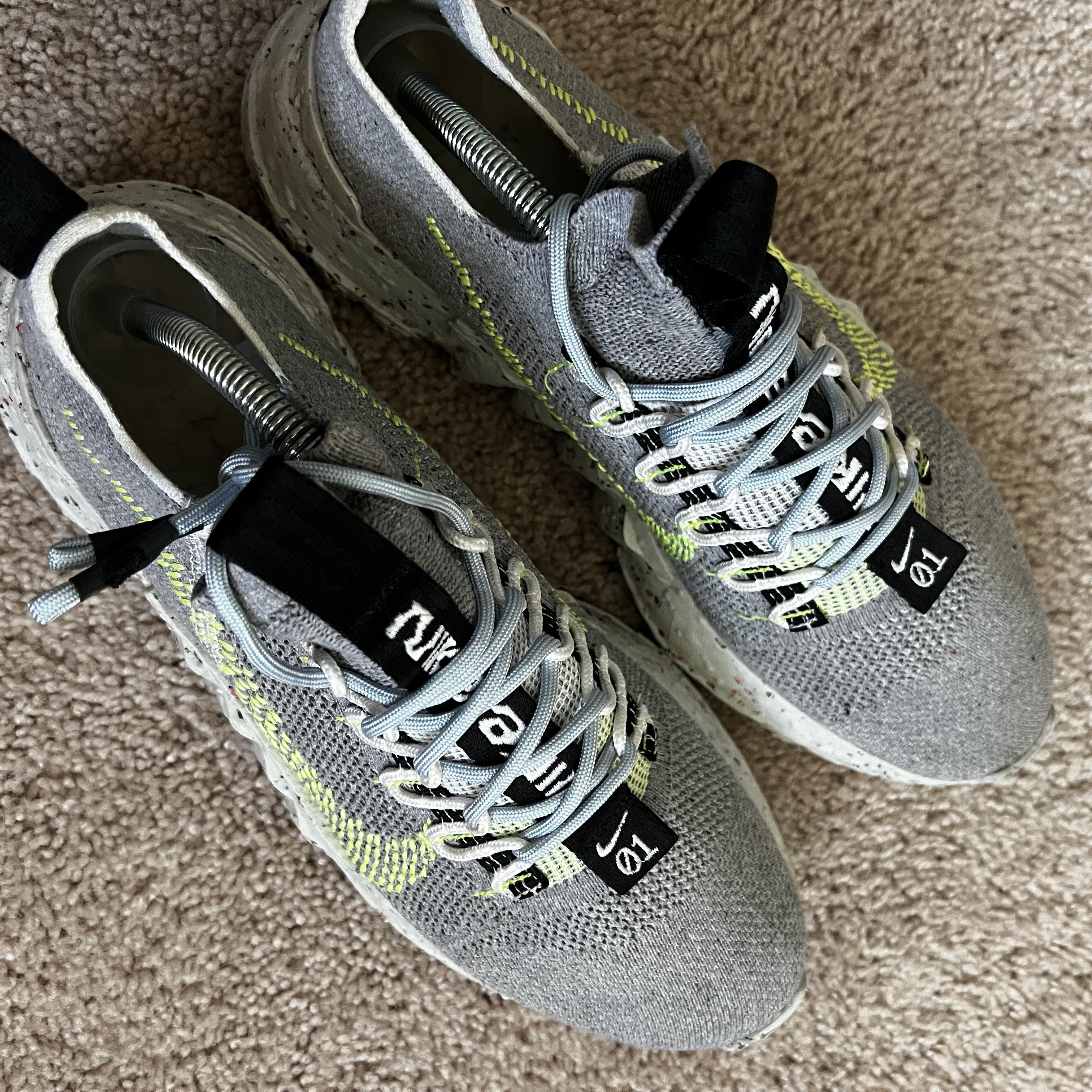 Nike Nike Space Hippie 01 "Grey Volt" Size US 9.5 / EU 42-43 - 7 Thumbnail