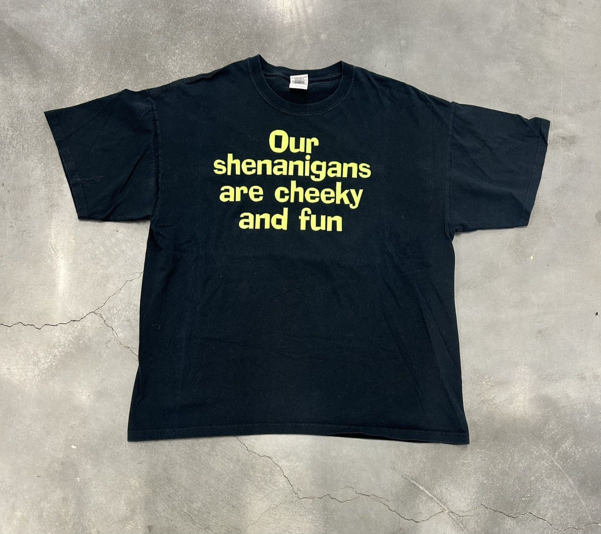 Gildan Y2K funny saying tee Size US XL / EU 56 / 4 - 1 Thumbnail