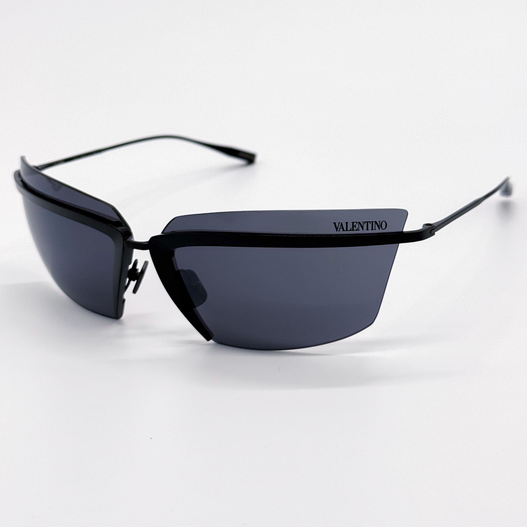 Valentino NEW VALENTINO SUNGLASSES WOMEN BLACK V-LURE VLS-130A EYEWEAR Size ONE SIZE - 3 Thumbnail