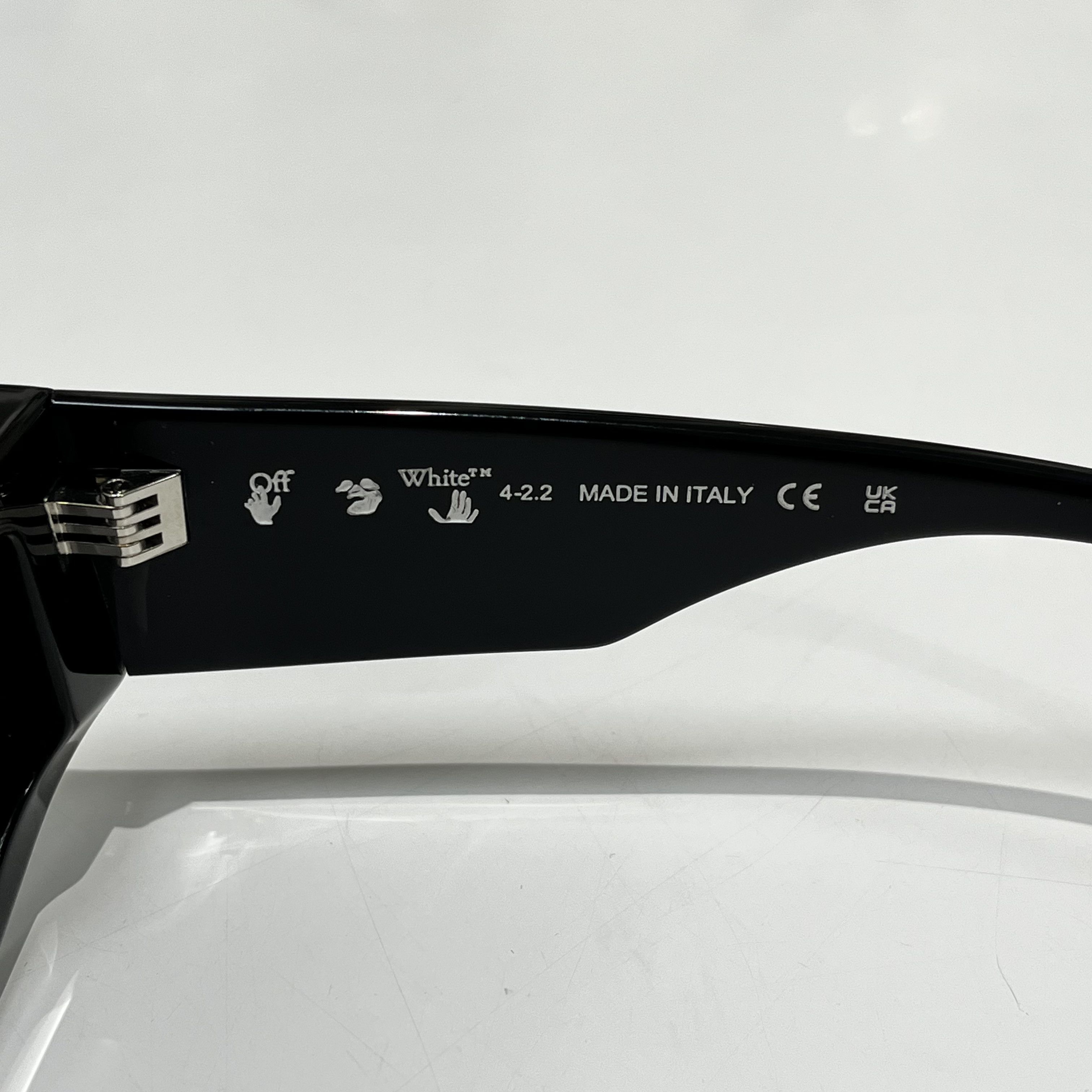 Off-White Andy Square-Flame Sunglasses Black