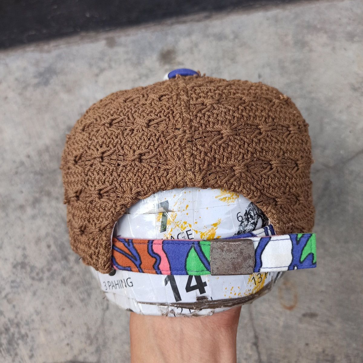 CA4LA × Japanese Brand Unique Knit straw and floral ca4la hat Size ONE SIZE - 7 Thumbnail