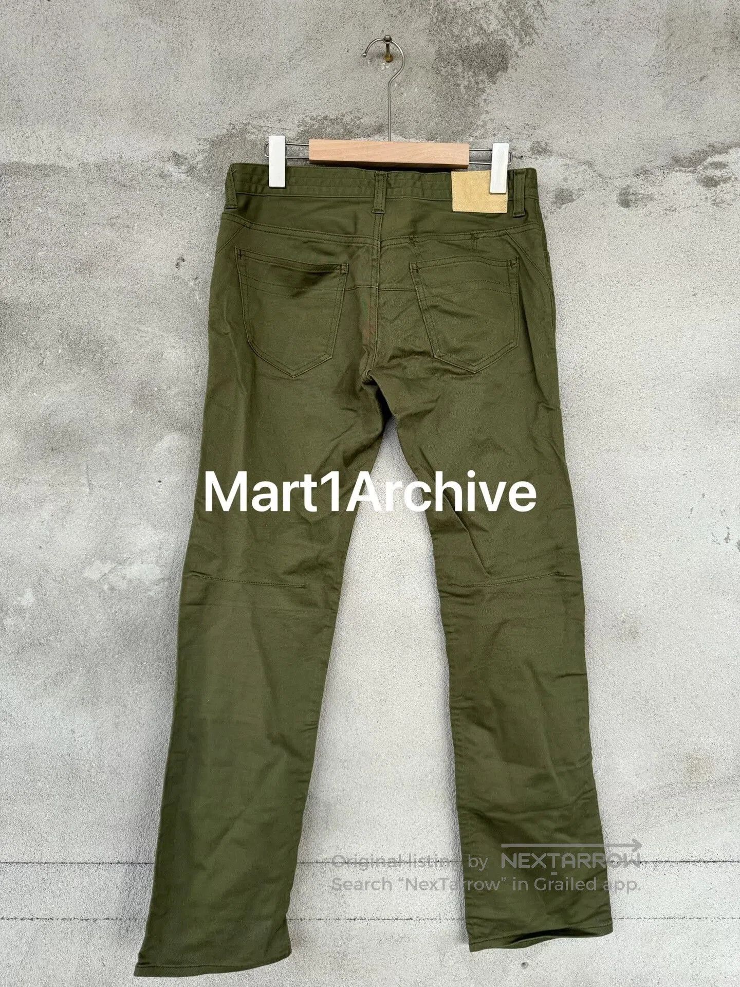 Number (N)ine Number Nine Military Green Casual Pants. Size US 34 / EU 50 - 2 Thumbnail
