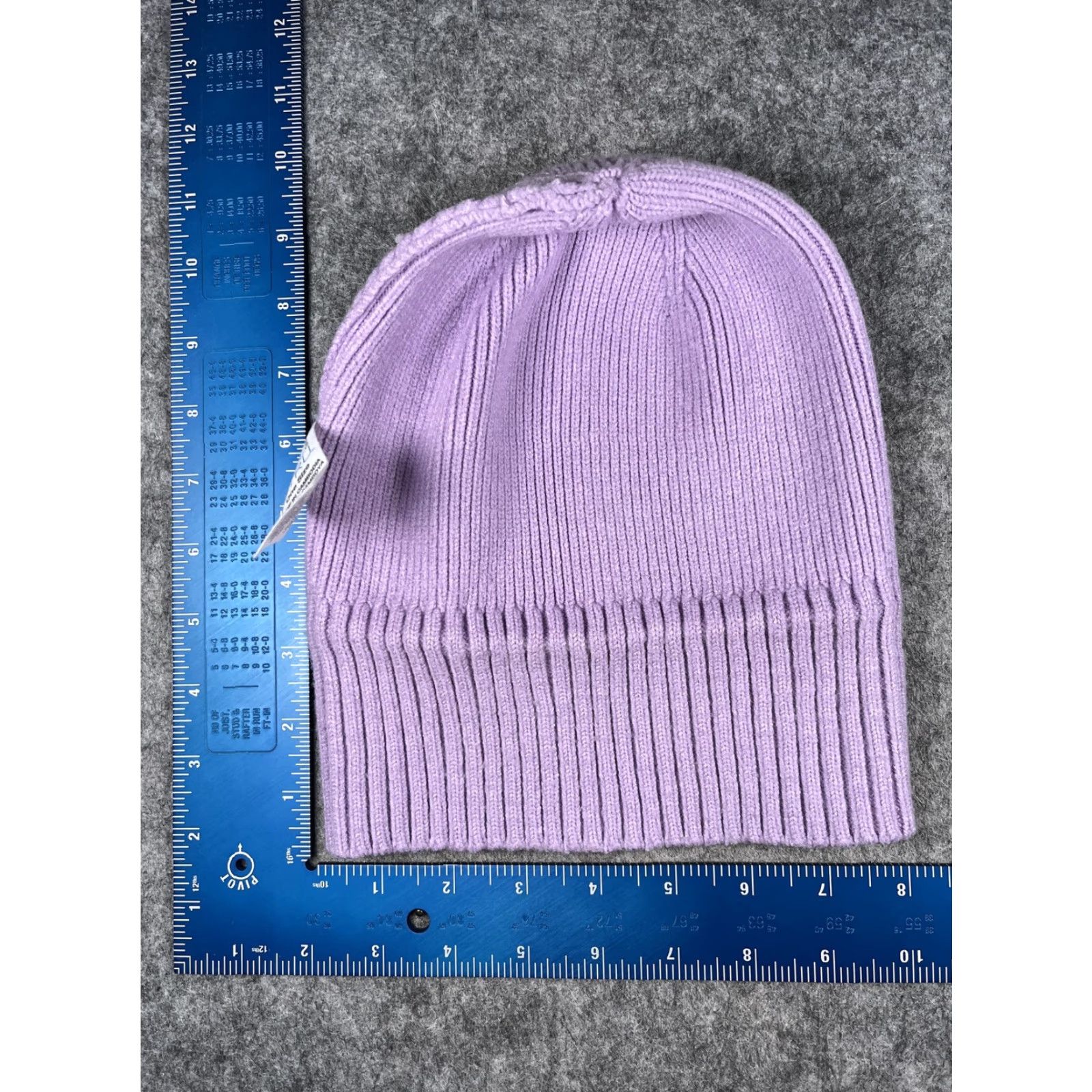 Vintage Time And Tru Beanie Womens One Size Purple Knit Rib Winter Casual Hat Size ONE SIZE - 4 Thumbnail