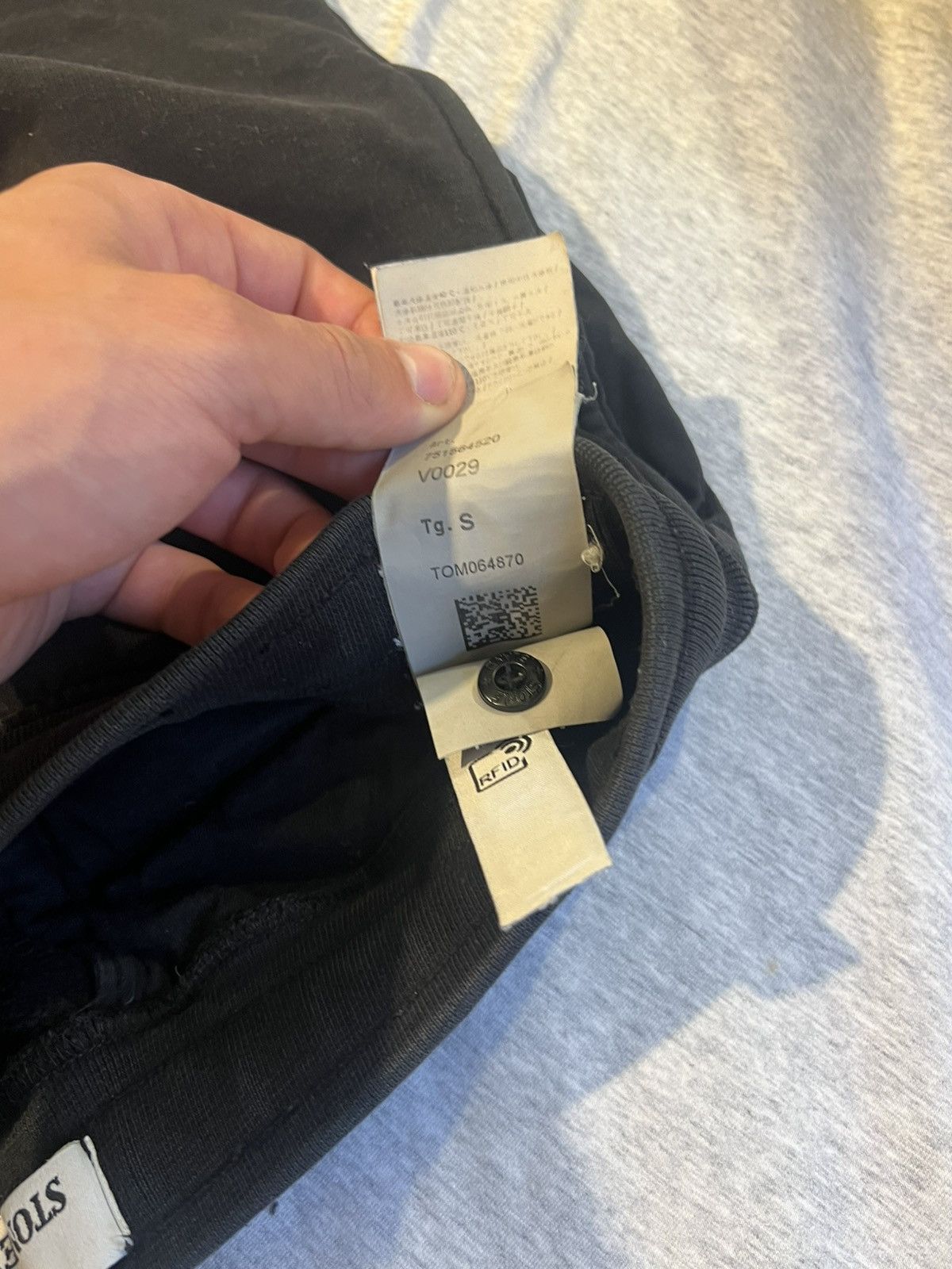 Stone Island Stone Island Fleece Black Cargo Joggers Sweatpants Lux Size US 30 / EU 46 - 3 Thumbnail