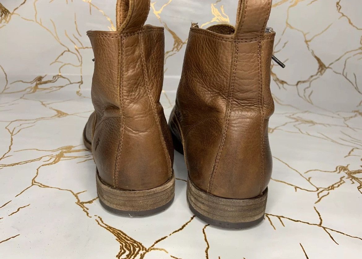Frye Frye Mens Phillip Lace Up Brown Boots 3487883 US9 D EU42 Size US 9 / EU 42 - 6 Thumbnail