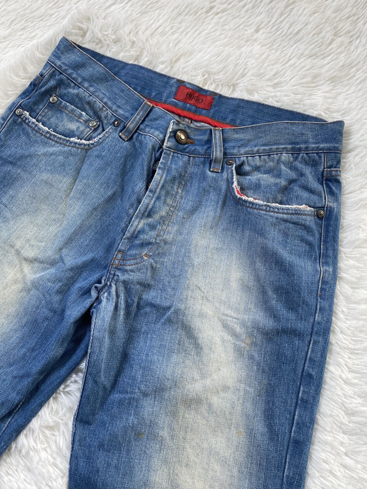Hugo Boss 🔥OFFER NOW🔥Vintage Made in Italy Hugo Boss Denim Bootcut Size US 32 / EU 48 - 6 Thumbnail