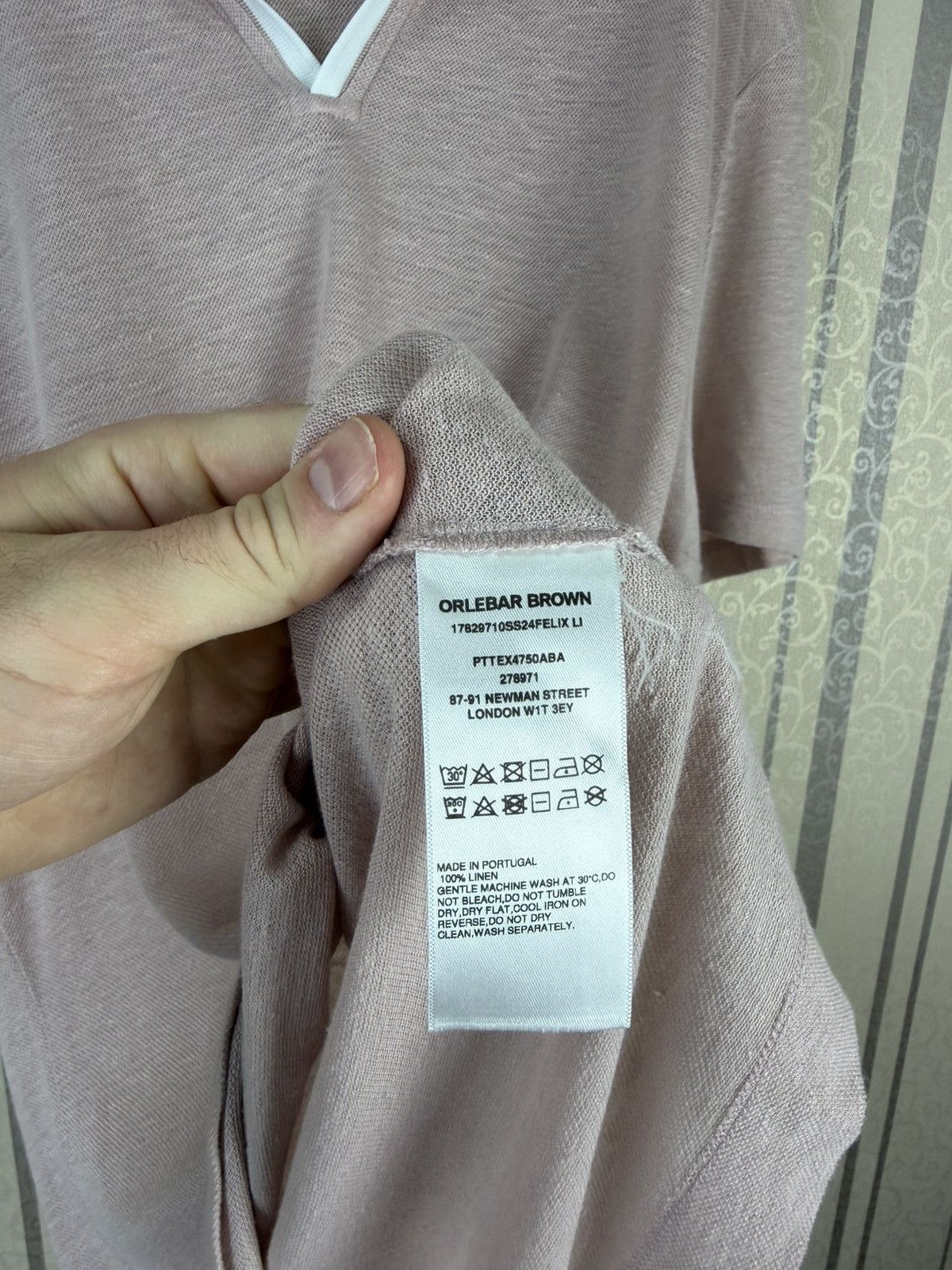 Orlebar Brown Orlebar Brown linne Polo Size US XL / EU 56 / 4 - 6 Thumbnail