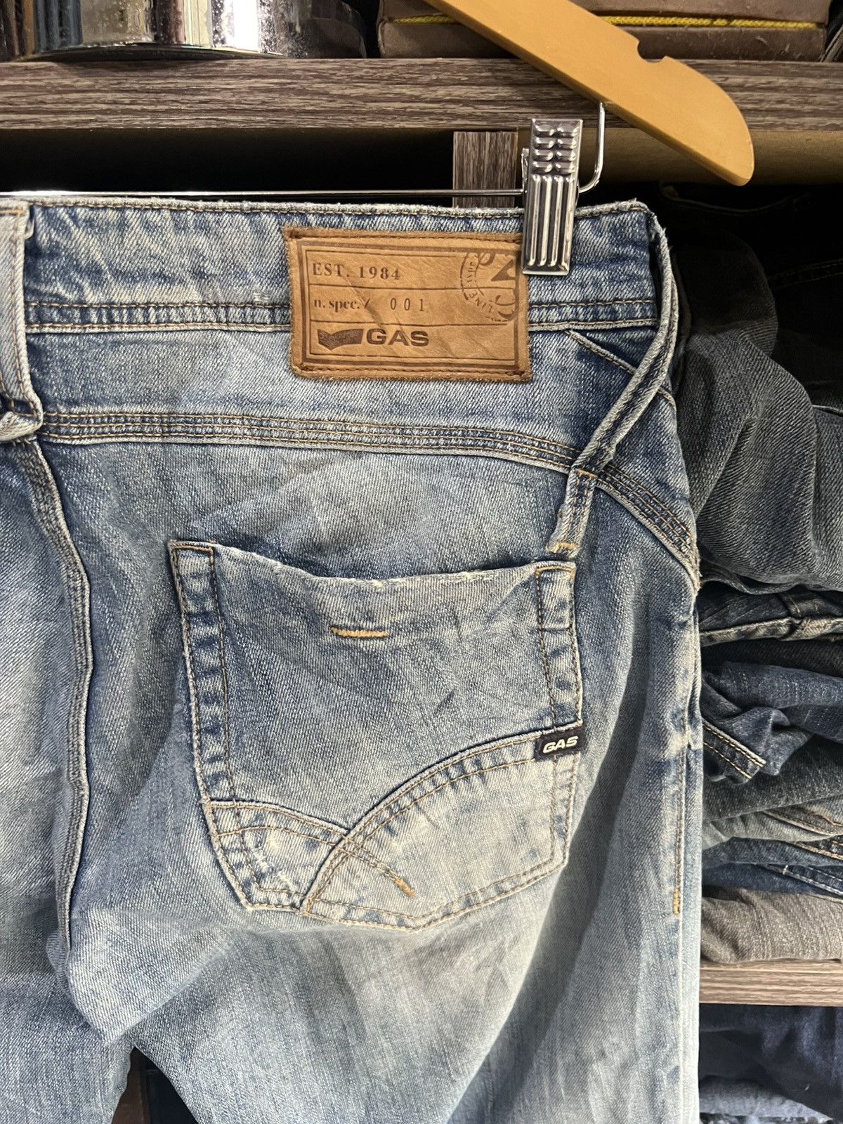GAS 🔥Rare Gas Distressed Denim Size US 32 / EU 48 - 13 Thumbnail