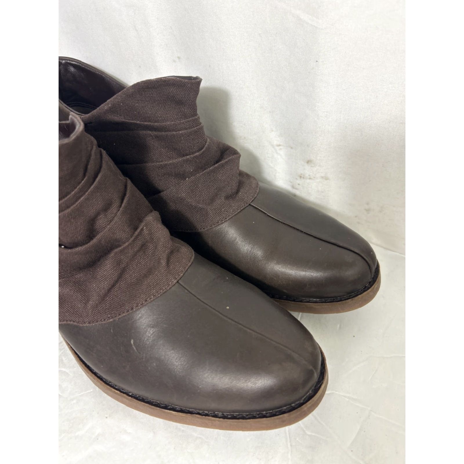 Merrell Merrell Adaline Bluff Bracken Ankle Boots Women Brown Leather 10 Boots Outdoor Casual Workwear Flat Heel Pull On 10 Size US 10 / IT 40 - 2 Thumbnail