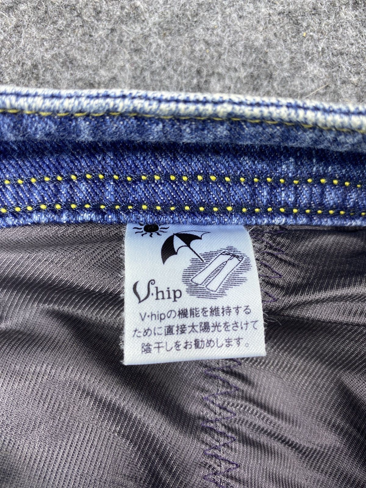 Japanese Brand Vienus Jeans Elegance by Something Edwin Flare Danim - J1012 Size 27" / US 4 / IT 40 - 11 Thumbnail