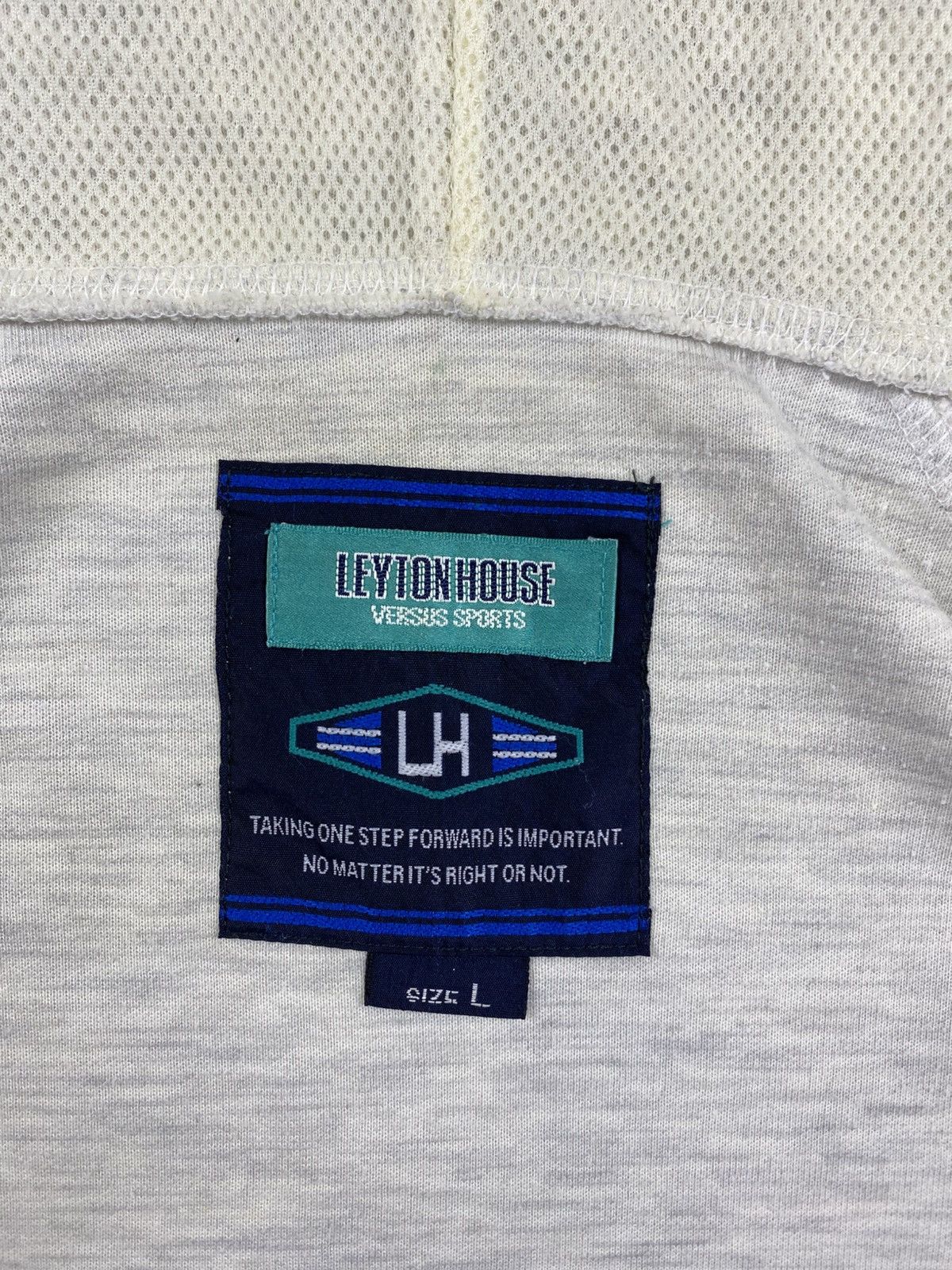 Japanese Brand Vintage Leyton House Sports Zipper Sweatshirt Hoodie Size US M / EU 48-50 / 2 - 10 Thumbnail