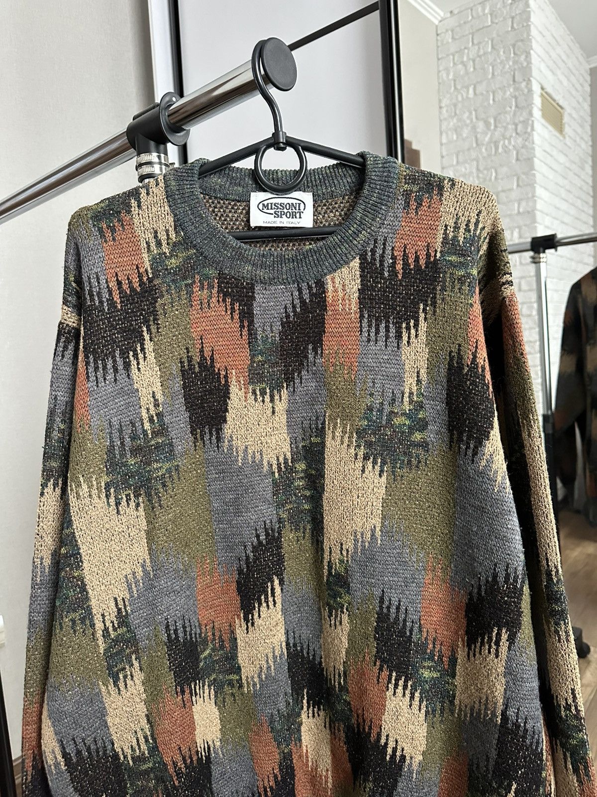 Missoni Missoni Italy Vintage Knit Sweater Pullover 90s Size US XL / EU 56 / 4 - 5 Thumbnail