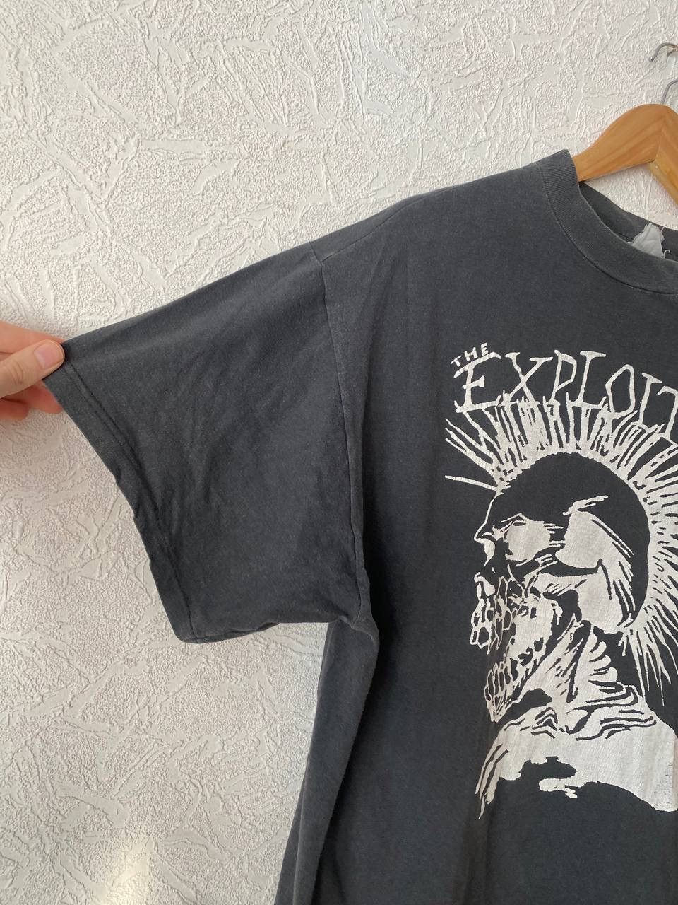 Band Tees Vintage 80s The Exploited Punk Band T Shirt Skull Hardcore Size US S / EU 44-46 / 1 - 4 Thumbnail