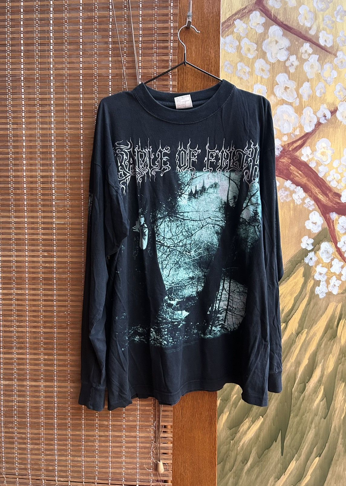 Band Tees 1996 Cradle Of Filth Dusk And Her Embrace Long Sleeve Tee Size US XL / EU 56 / 4 - 1 Thumbnail