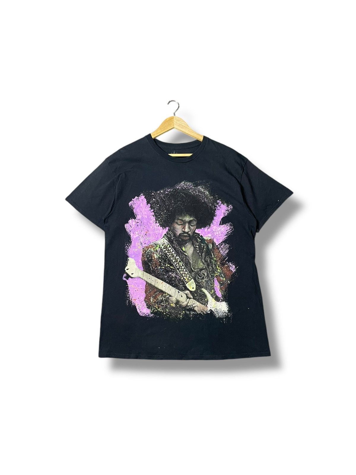 Designer × Jimi Hendrix × Vintage Jimi Hendrix x Stephen Fishwick Art Tshirt (35) Size US L / EU 52-54 / 3 - 1 Thumbnail