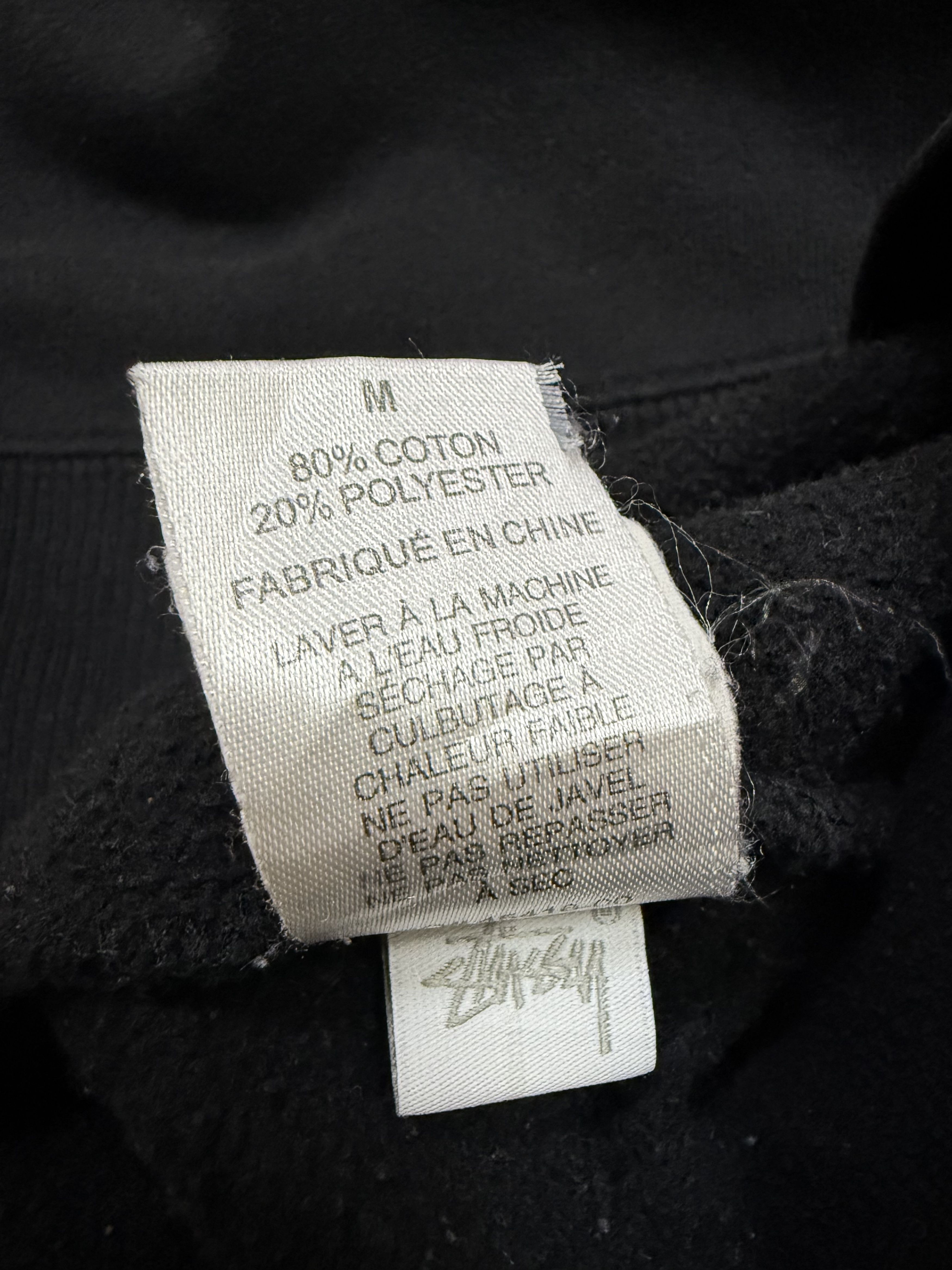 Japanese Brand × Stussy Stussy Embroidered Center Logo Sweatshirt Size US M / EU 48-50 / 2 - 8 Thumbnail