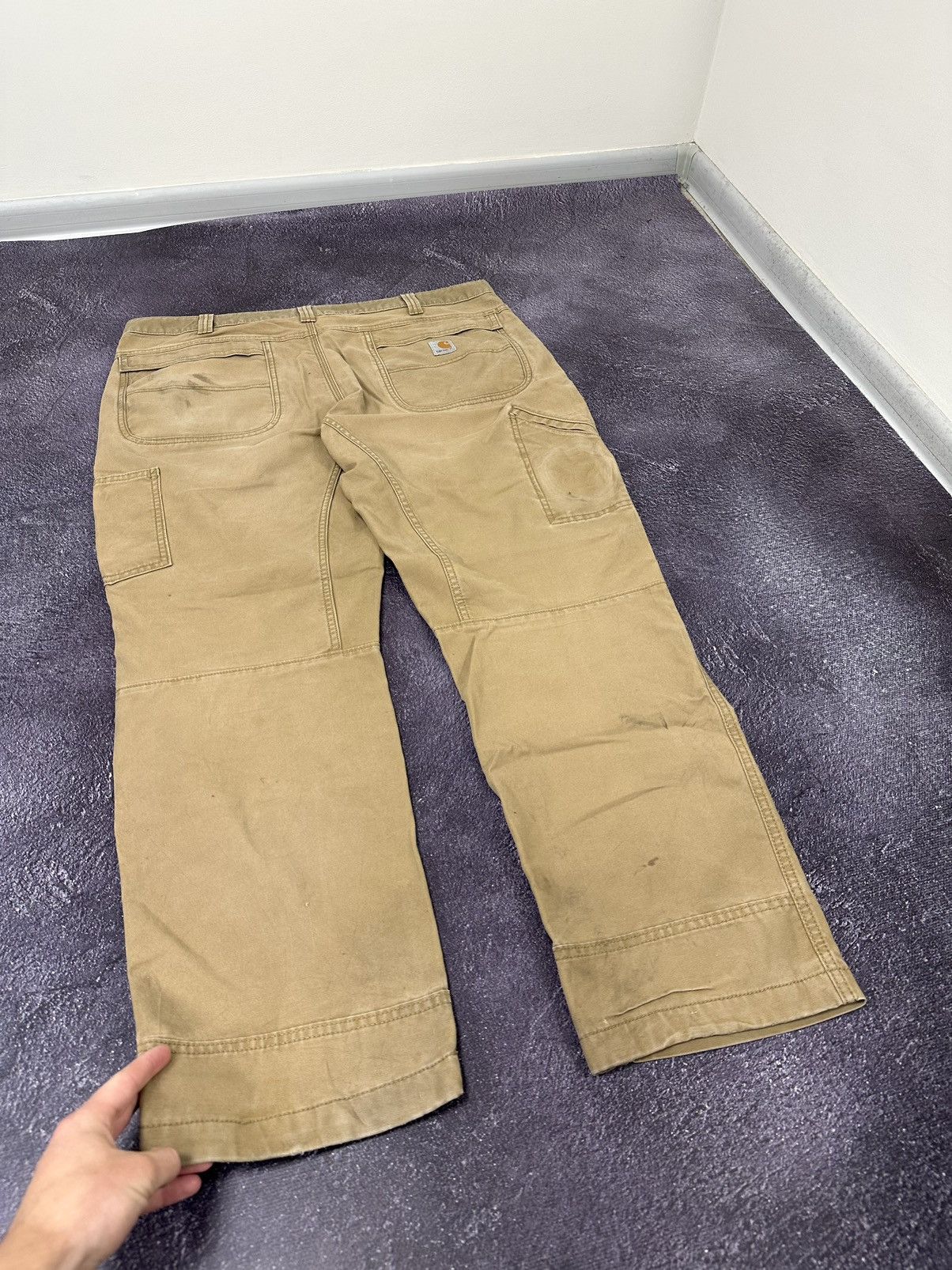 Carhartt Vintage Carhartt Carpenter Relaxed Fit USA Cargo Work Pants Size US 40 / EU 56 - 3 Thumbnail