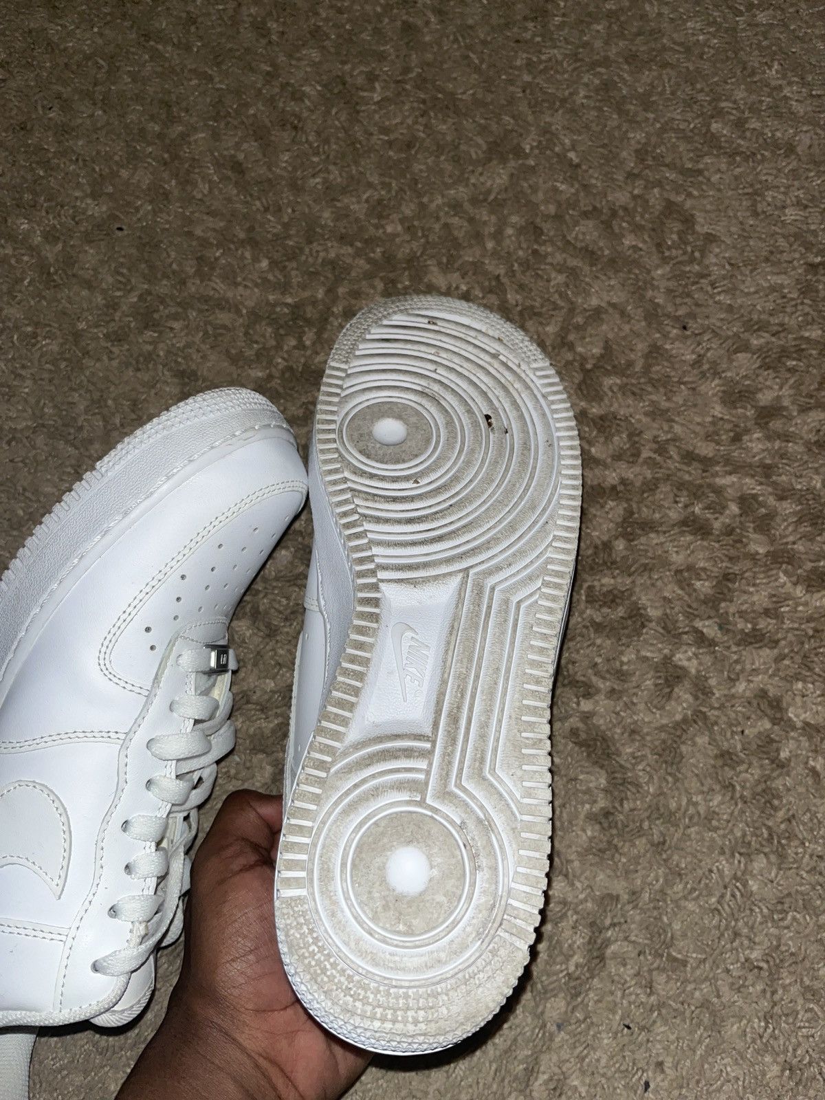Nike Air Force 1 low 07 white Size US 9.5 / EU 42-43 - 2 Thumbnail