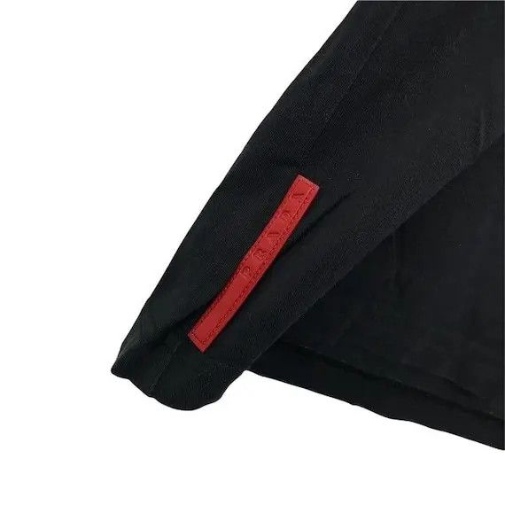 Prada Vtg PRADA LINEA ROSSA Design Polo Tee Shirt Zipper Milano Size US S / EU 44-46 / 1 - 4 Thumbnail