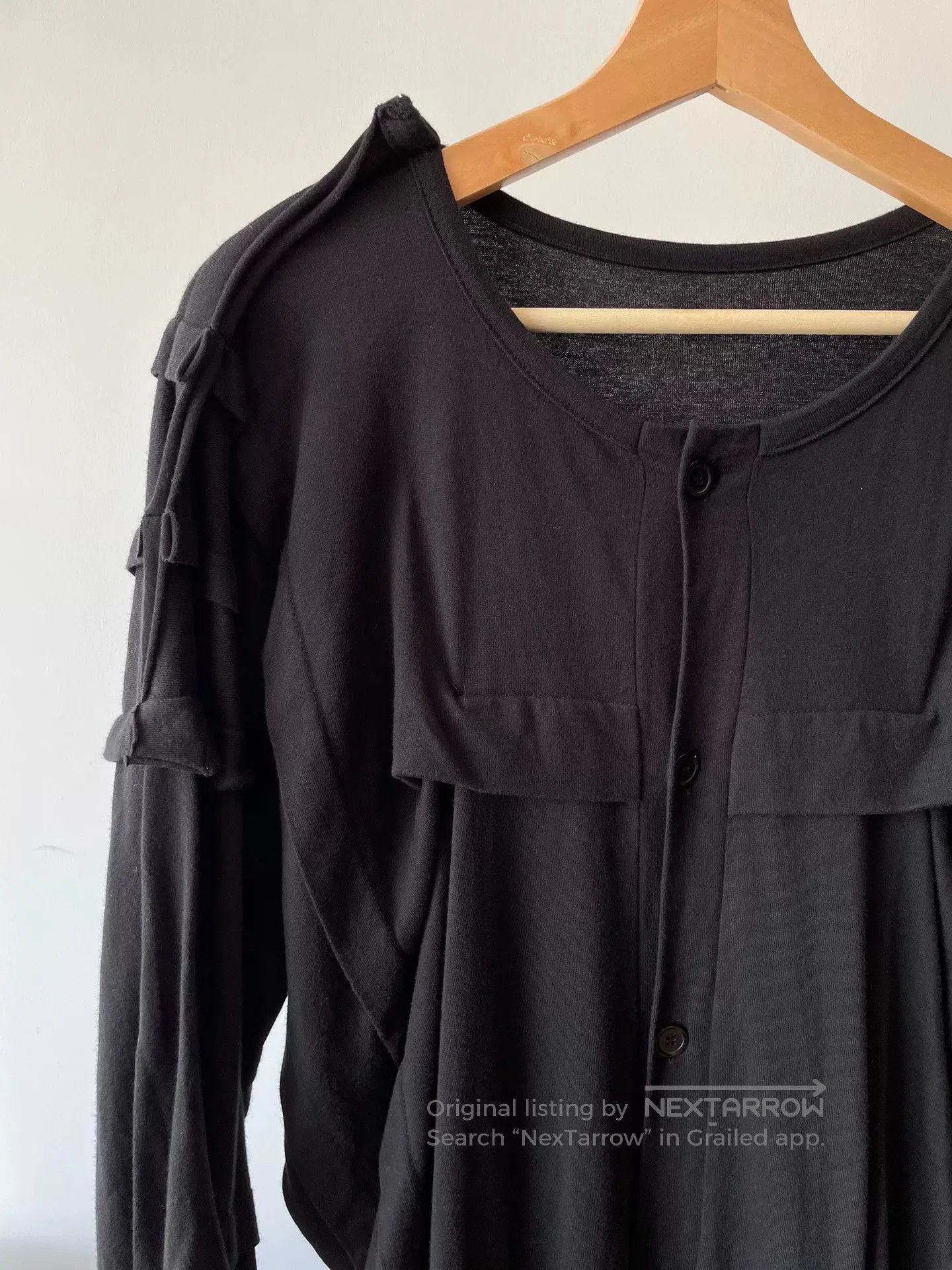 Limi Feu Limi Feu Black Long Cardigan Dress. Size S / US 4 / IT 40 - 3 Thumbnail