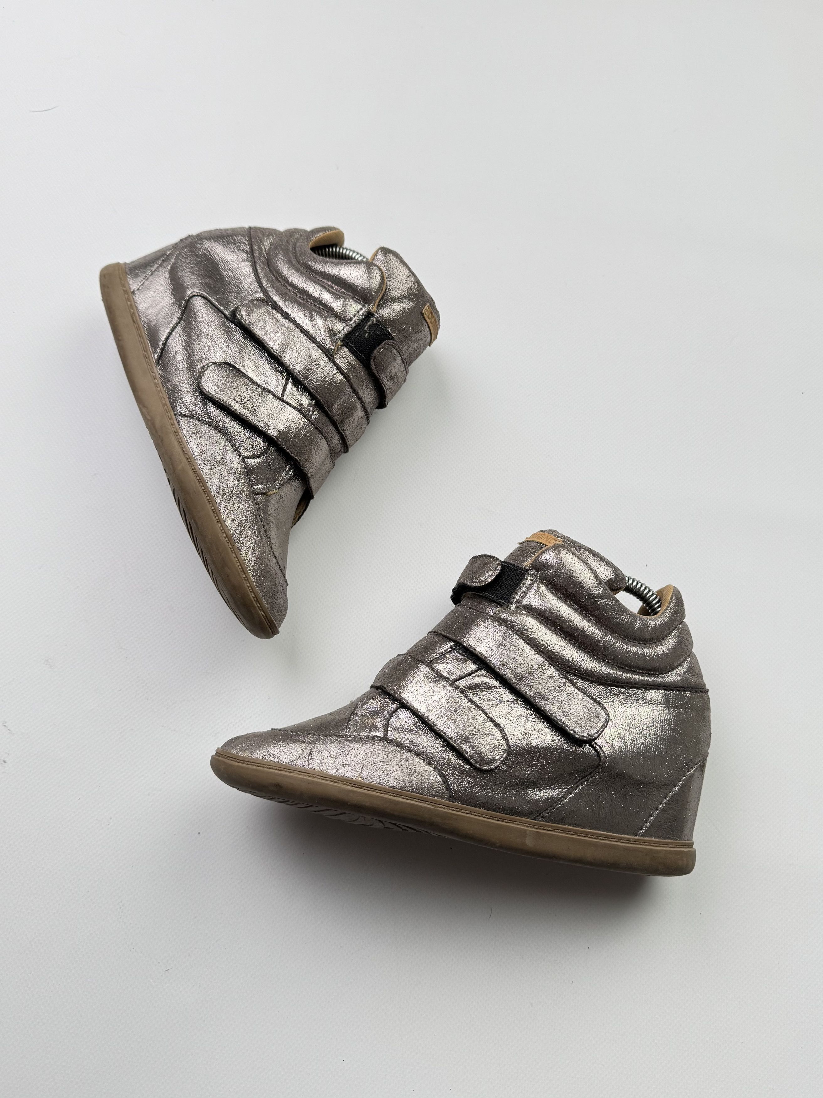 Vintage Vintage Hi-Top Sneakers B565(V464)E2 Size US 7 / IT 37 - 1 Thumbnail
