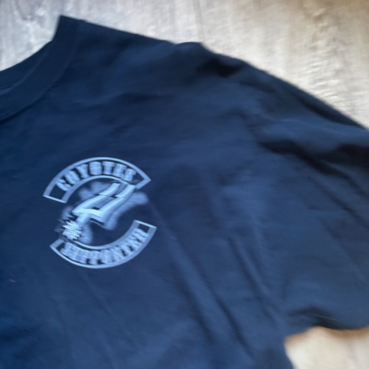 Gildan Y2K 2000s Coyotes Supporter Biker Tee Graphic T Shirt Size US M / EU 48-50 / 2 - 4 Thumbnail