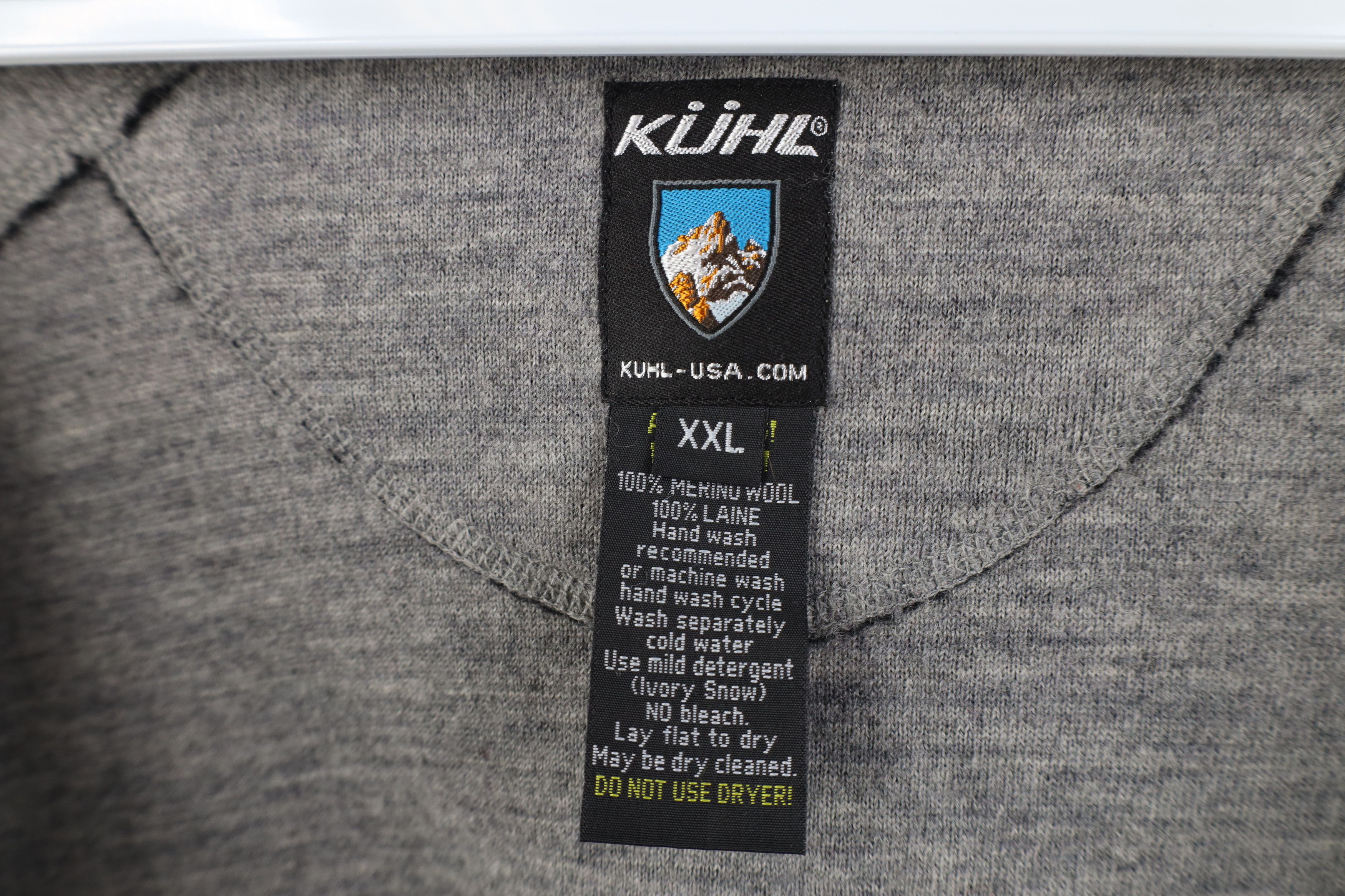 Kuhl Kuhl Mountain Merino Wool Full Zip Hiking Climbing Jacket Size US XXL / EU 58 / 5 - 10 Thumbnail