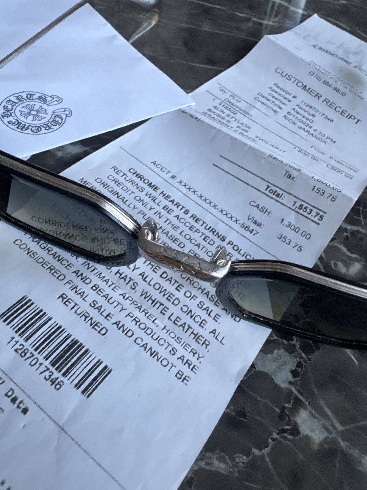 Chrome Hearts Sun Stylida Twlight Gradient Size ONE SIZE - 5 Thumbnail