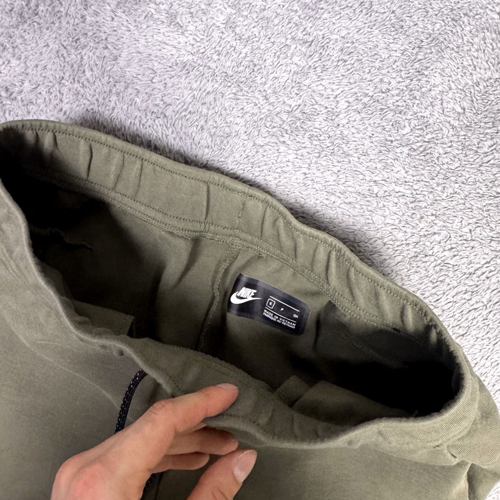 Nike Nike Tech Fleece Pants Mens S Joggers Athletic Sweatpants Olive Army CU4495 Size US 29 - 5 Thumbnail