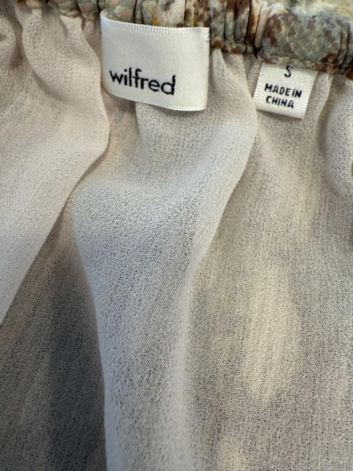 Other Wilfred abstract neutral hue leopard print boho top SZ SM Size S / US 4 / IT 40 - 7 Thumbnail