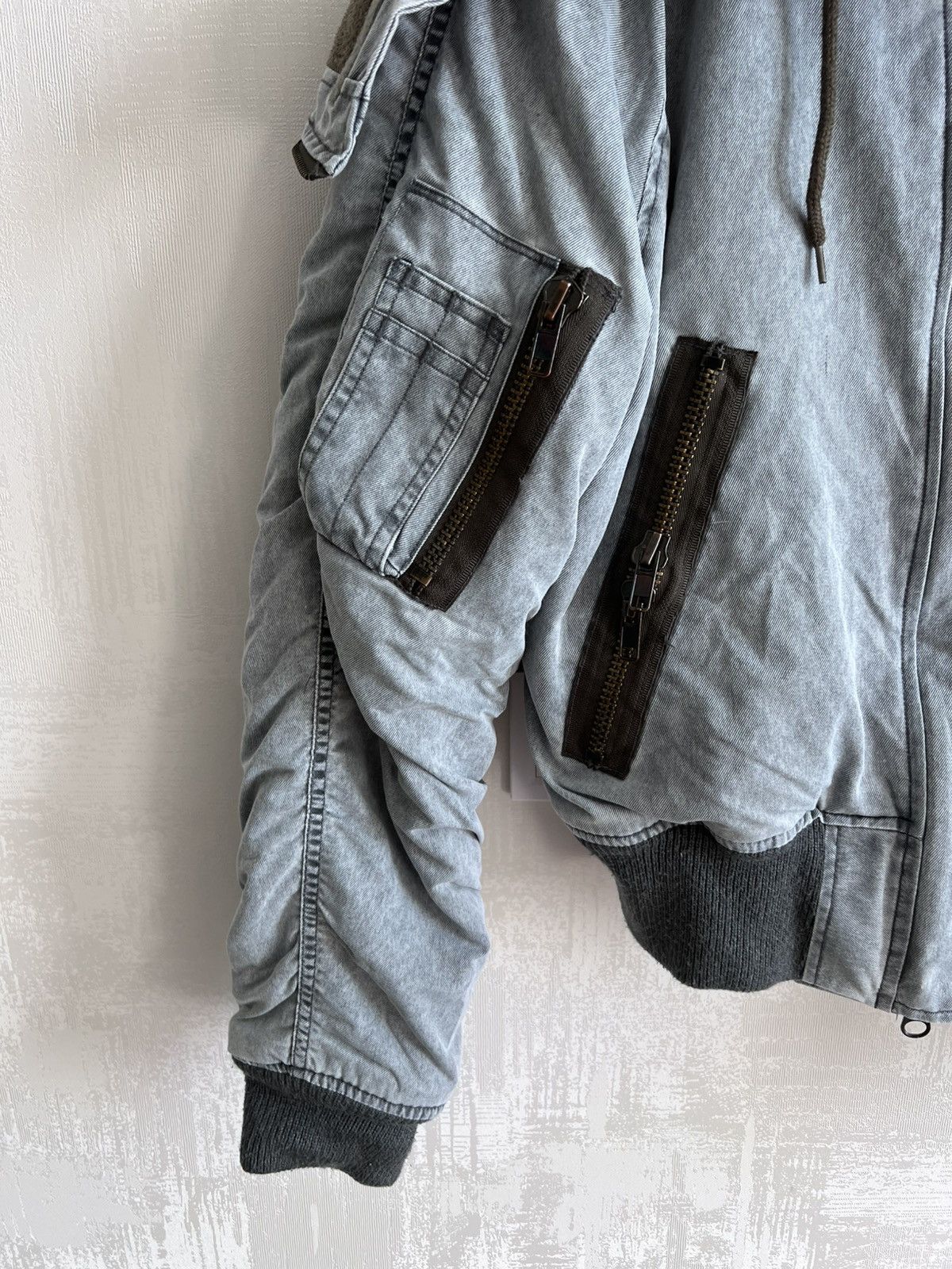 Allsaints Vintage Allsaints N-2B fur burned flight jacket US Size US S / EU 44-46 / 1 - 4 Thumbnail