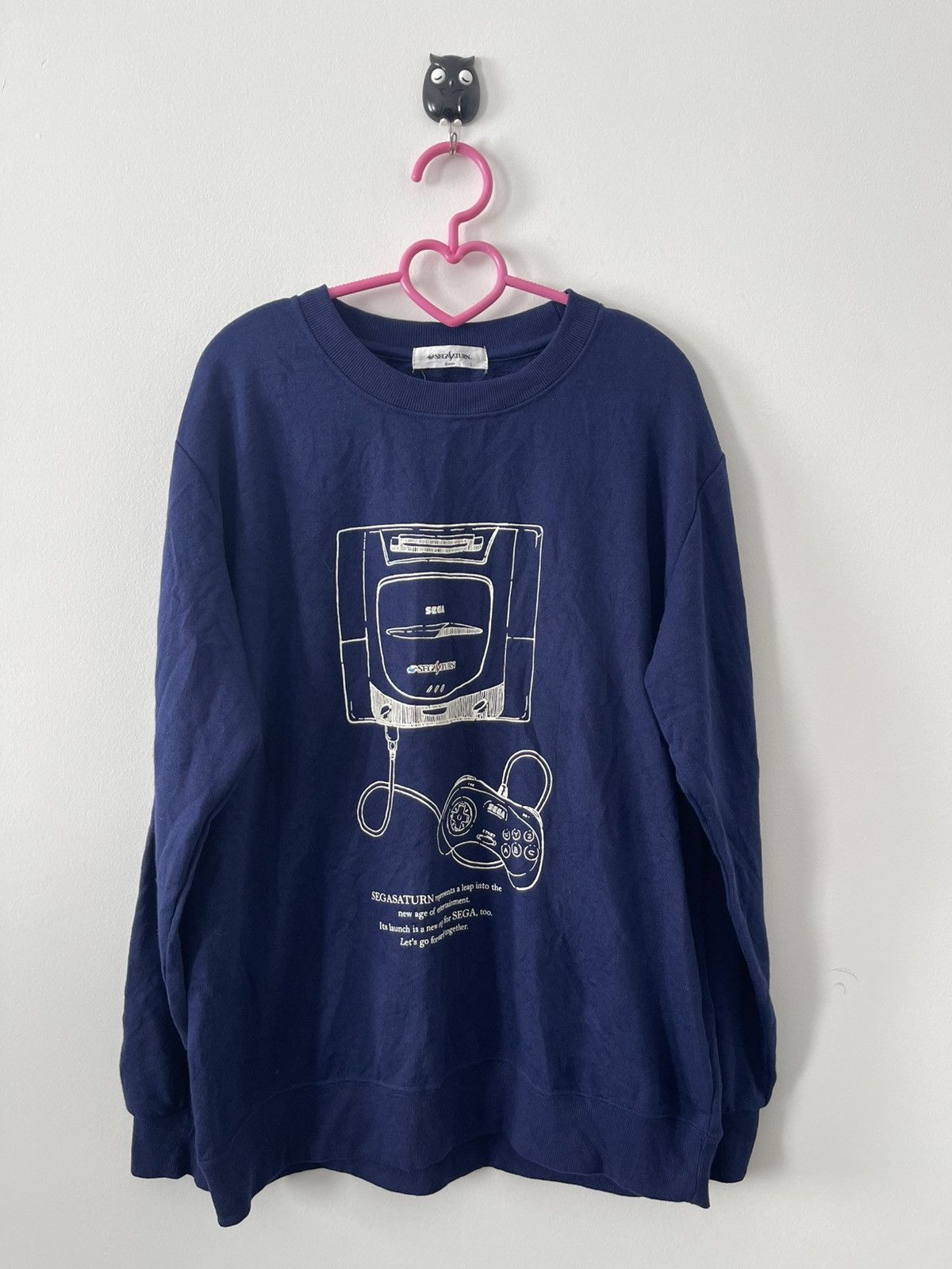 The Game Rare Vintage SEGA SATURN Game Nintendo Japan Crewneck Size US L / EU 52-54 / 3 - 1 Thumbnail