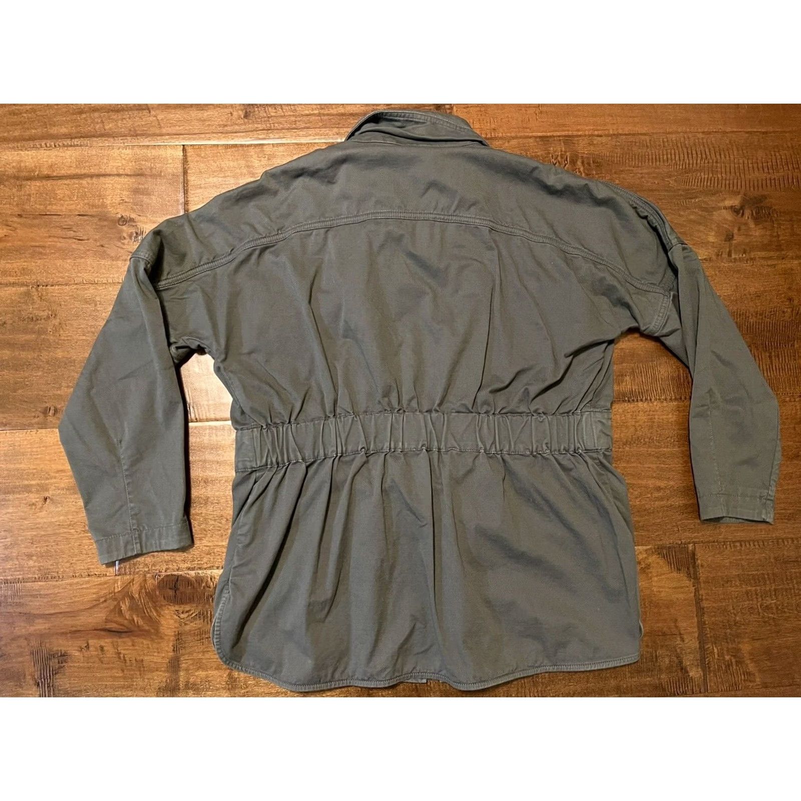 Athleta Athleta Green Military Field Utility Jacket - Women's S Size S / US 4 / IT 40 - 3 Thumbnail