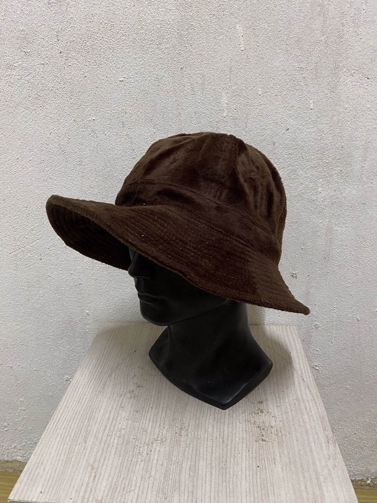 Japanese Brand Japanese Brand Plain Bucket Hat Size ONE SIZE - 3 Thumbnail