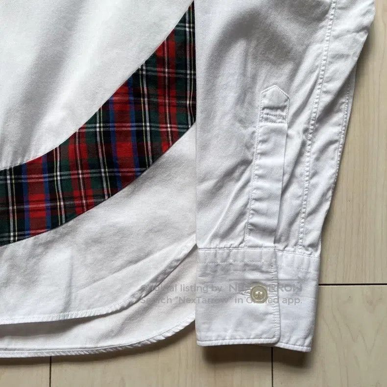 Comme des Garcons Comme Des Garcons Plaid Patchwork Shirt Size US XS / EU 42 / 0 - 5 Thumbnail