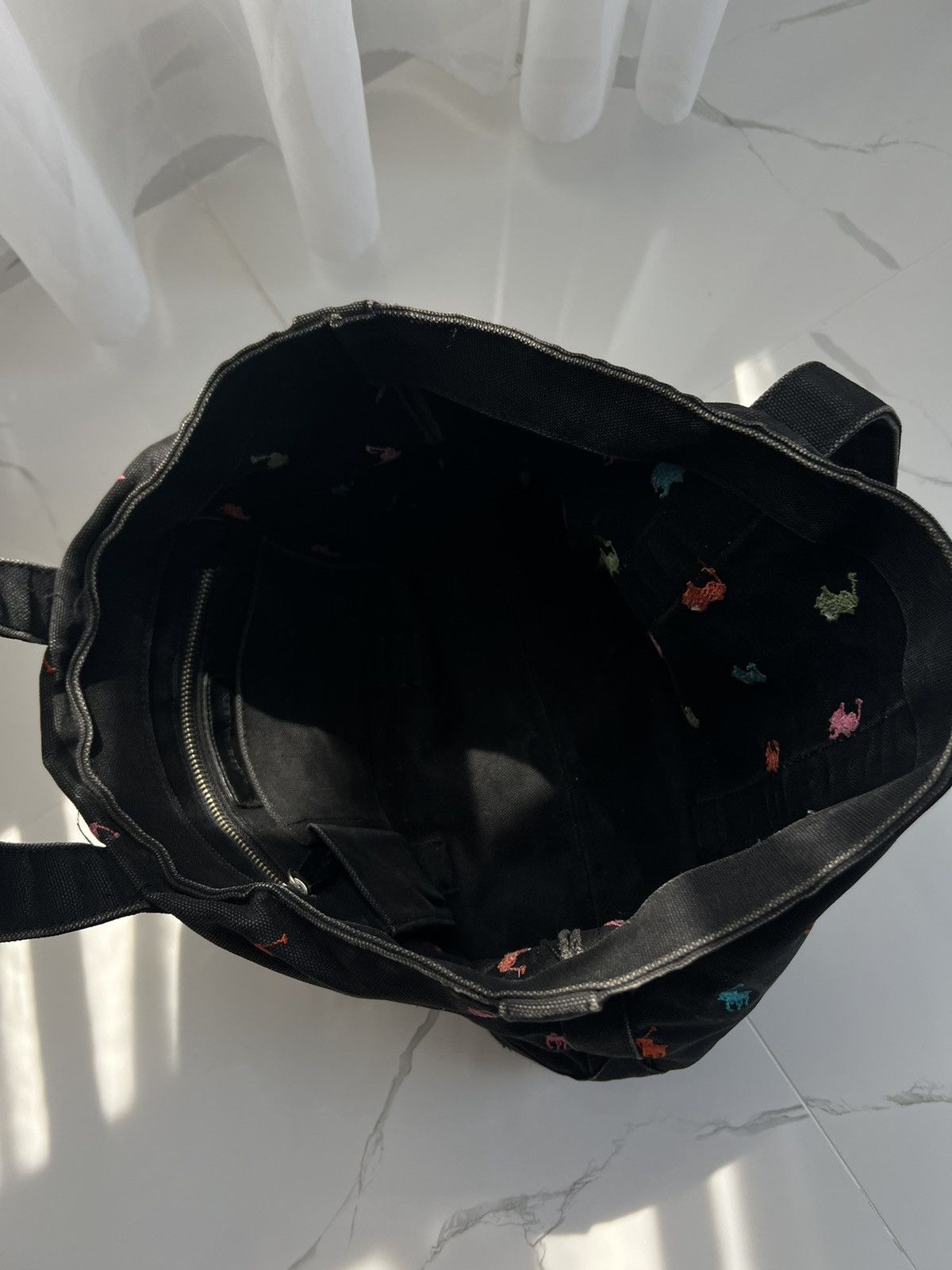 Ralph Lauren × Vintage 90’s RARE RALPH LAUREN MONOGRAM BAG RETRO Size ONE SIZE - 7 Thumbnail